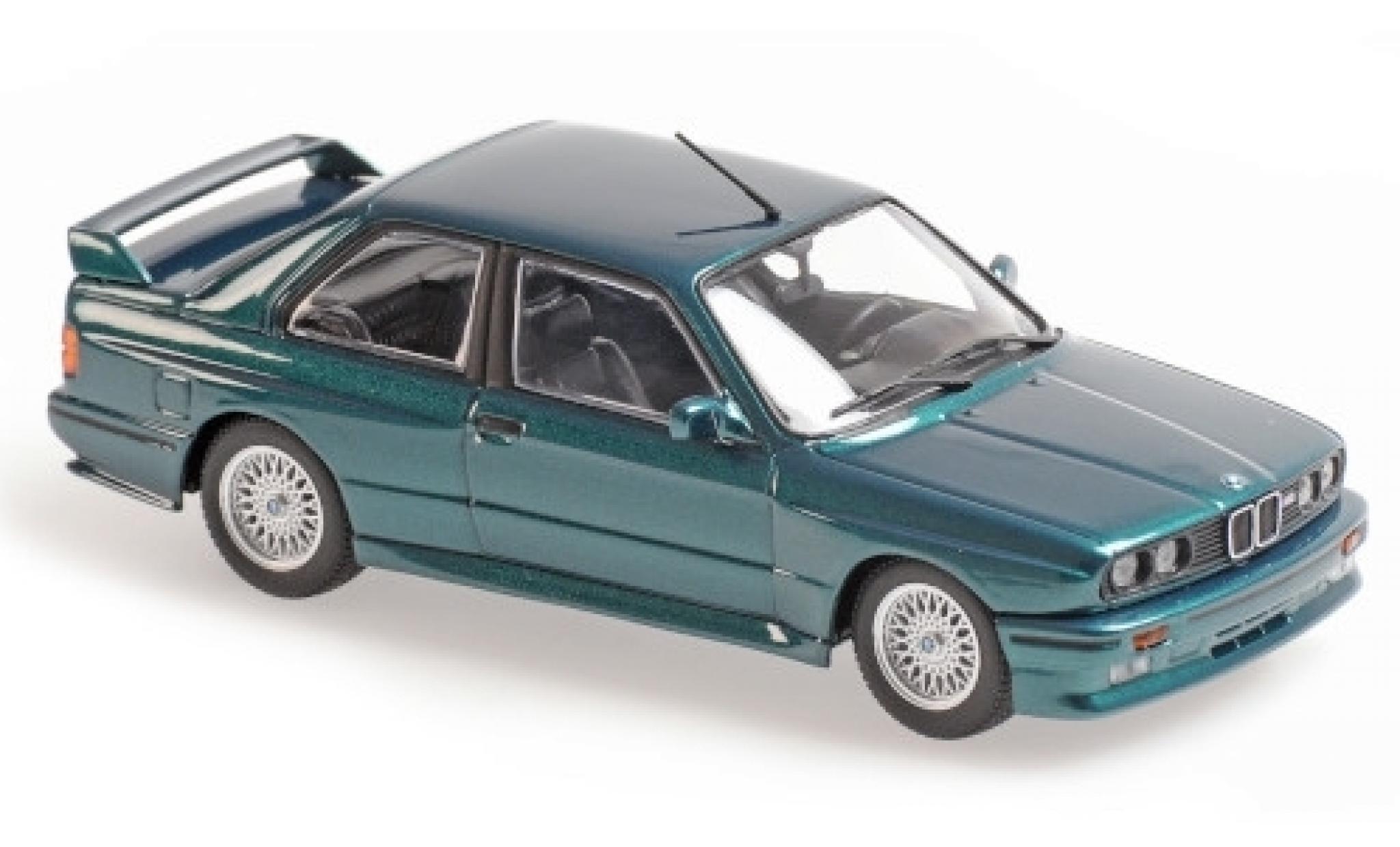 Bmw M3 1/43 Maxichamps (E30) metallic groen 1987 modelauto