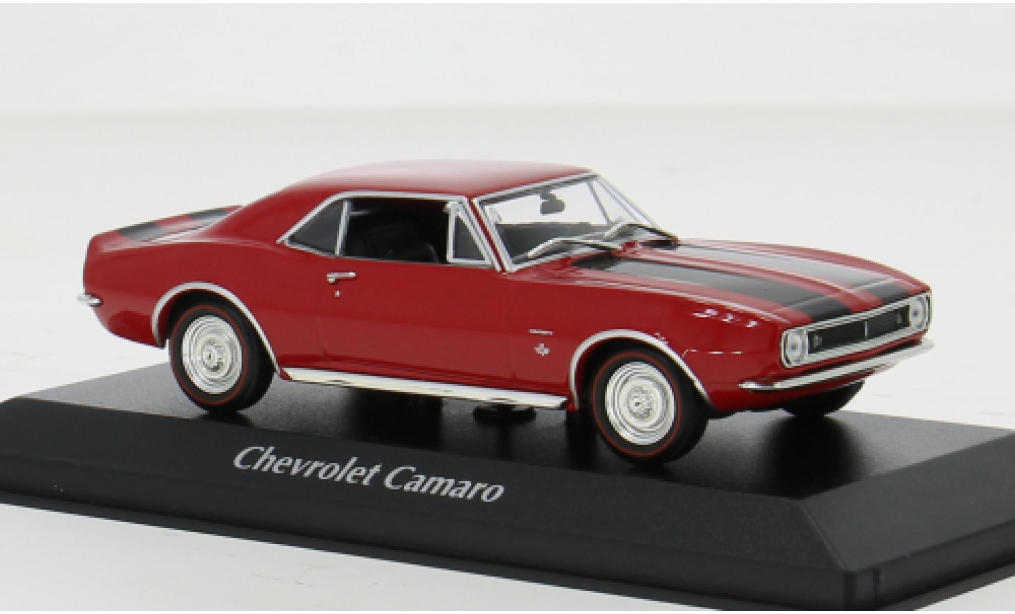 Chevrolet Camaro 1/43 Maxichamps rood 1967 1:43 modelauto