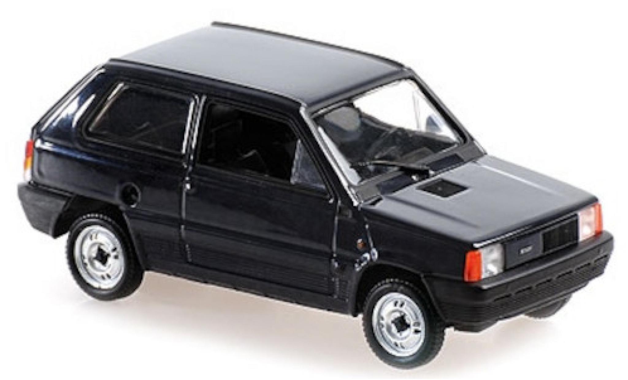 Fiat Panda 1/43 Maxichamps blauw 1980 modelauto