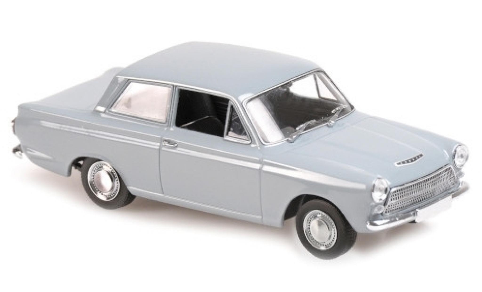 Ford Cortina 1/43 Maxichamps MkI grijs RHD 1962 modelauto