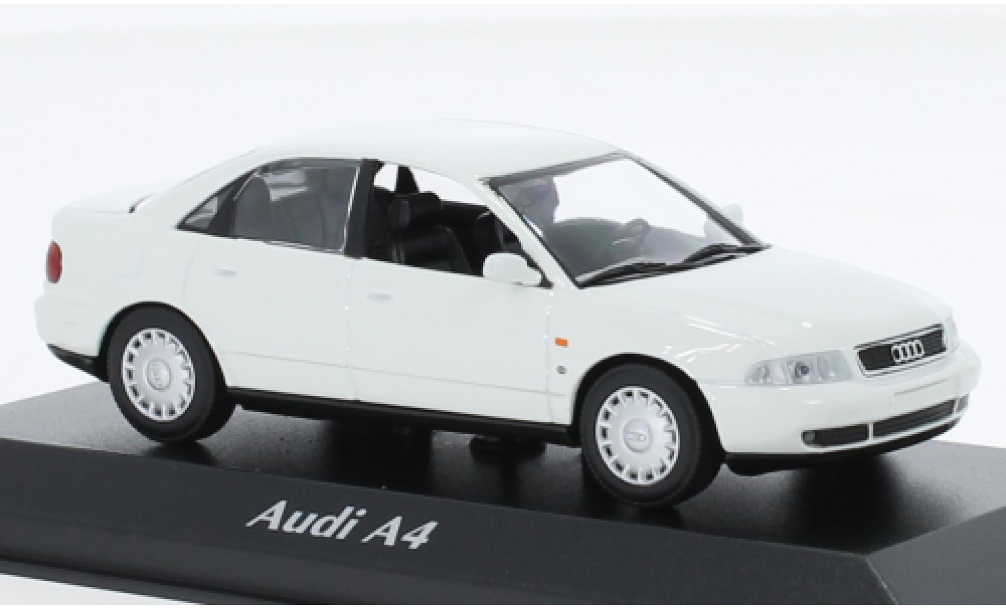Audi A4 1/43 Maxichamps wit 1995 modelauto