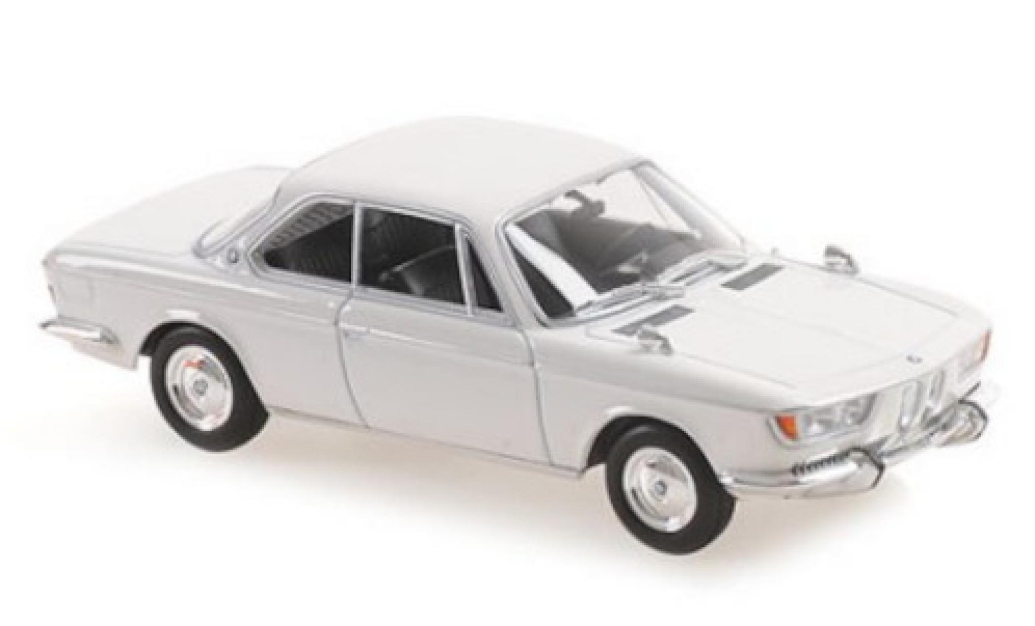 Bmw 2000 1/43 Maxichamps CS wit 1967 modelauto