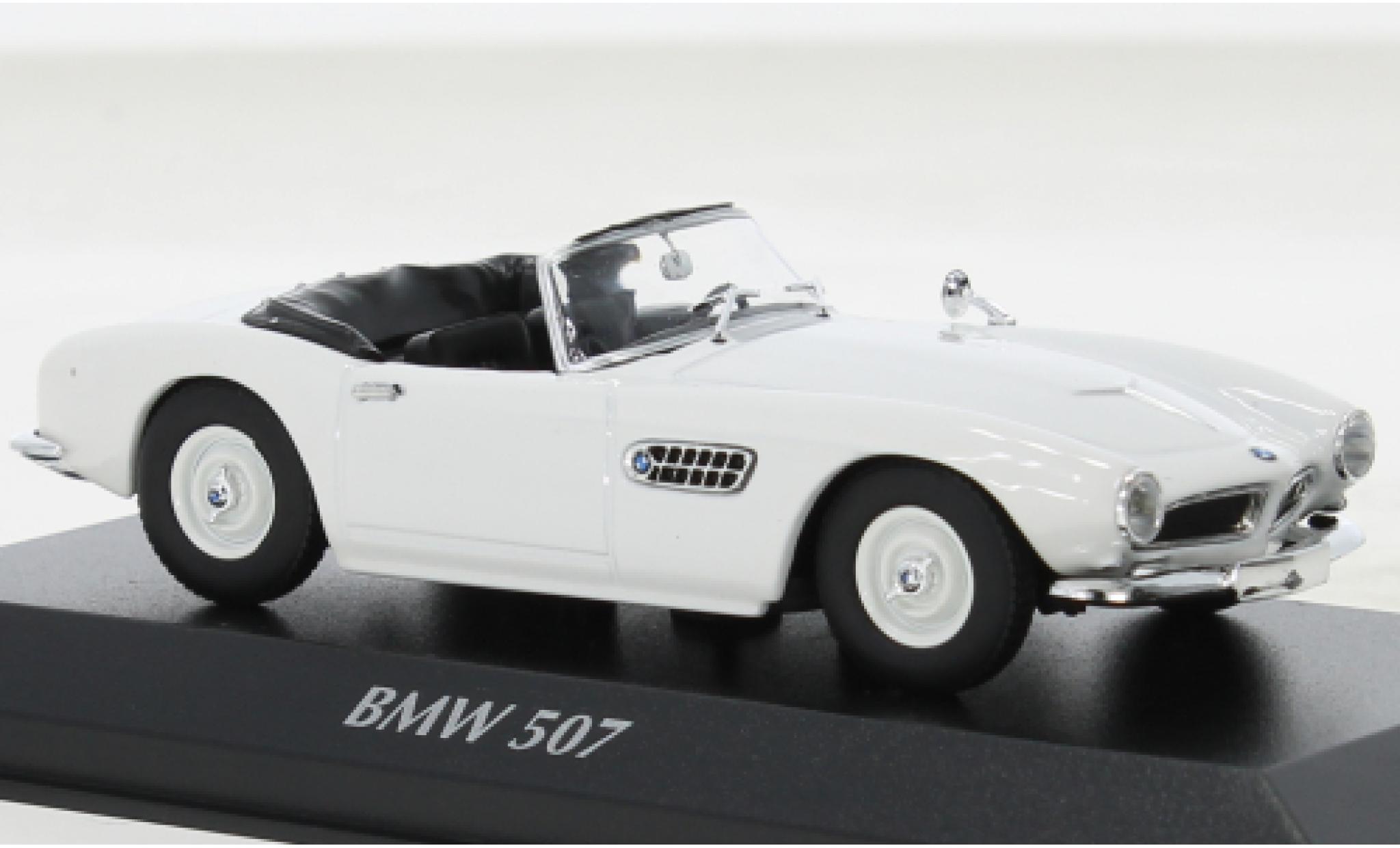 Bmw 507 1/43 Maxichamps wit 1957 modelauto
