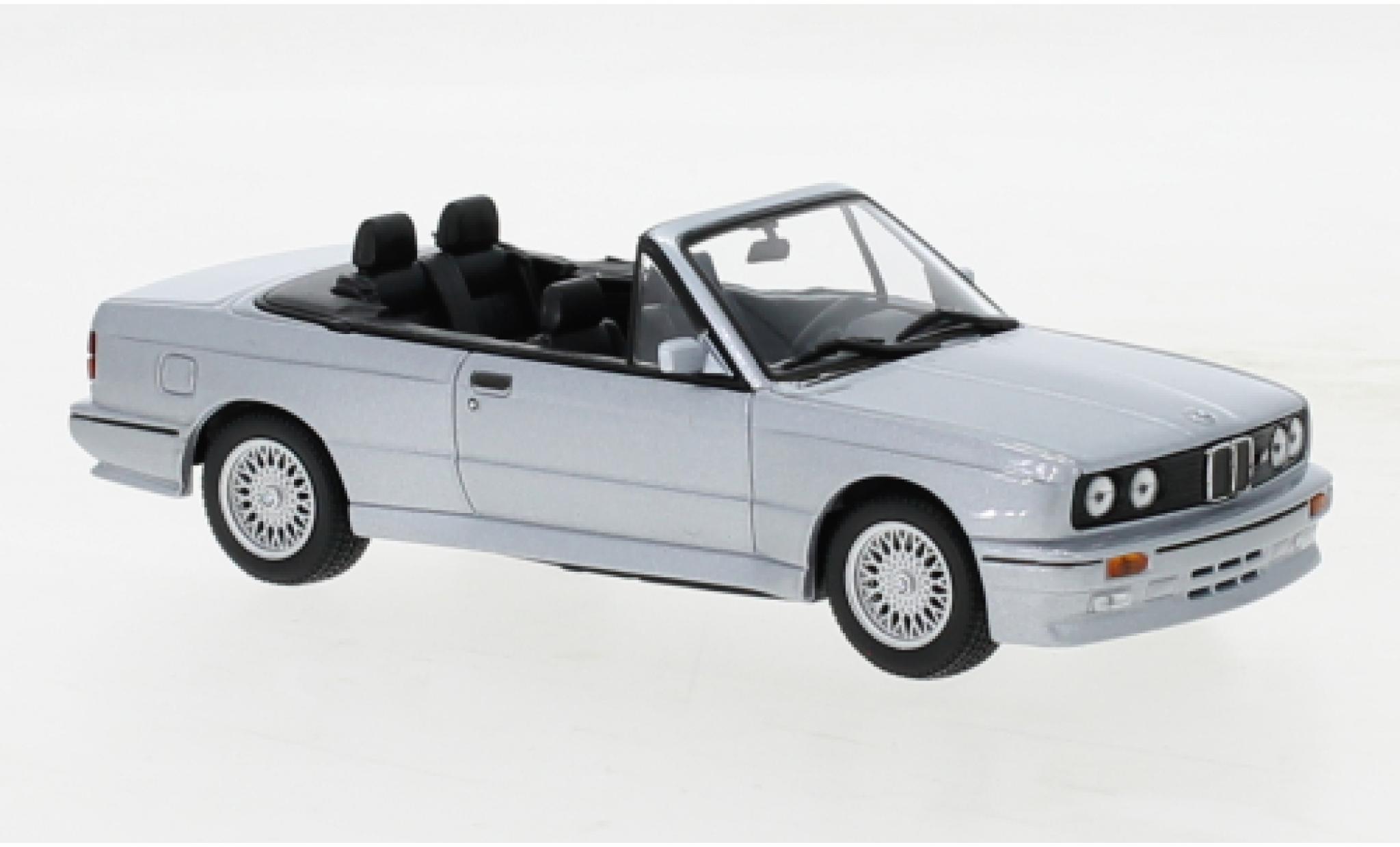 Bmw M3 1/43 Maxichamps (E30) Cabriolet grijs 1988 modelauto