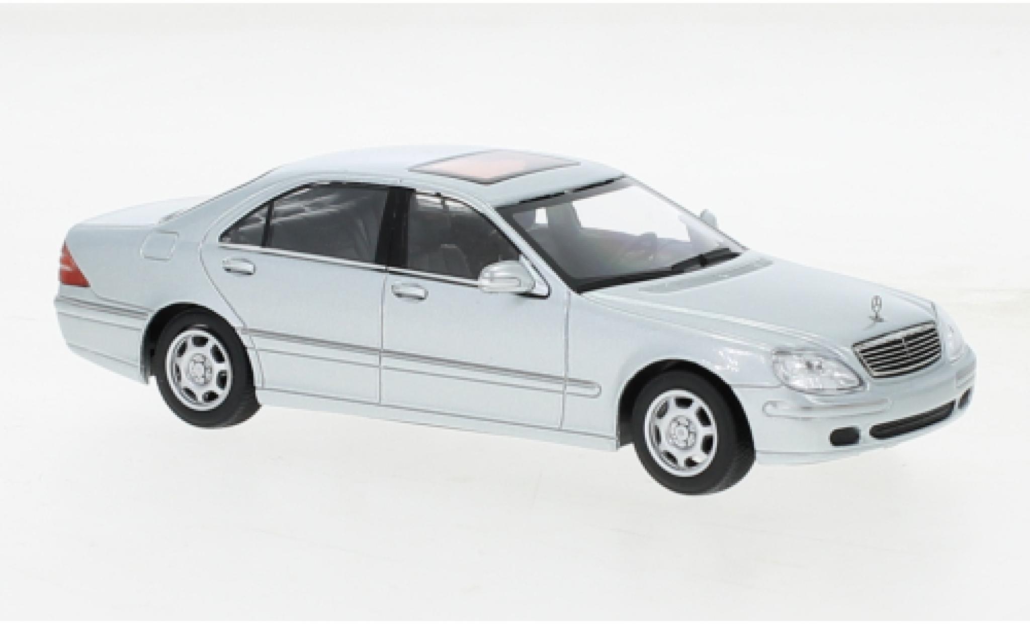 Mercedes Classe S 1/43 Maxichamps (W220) grijs 1998 modelauto
