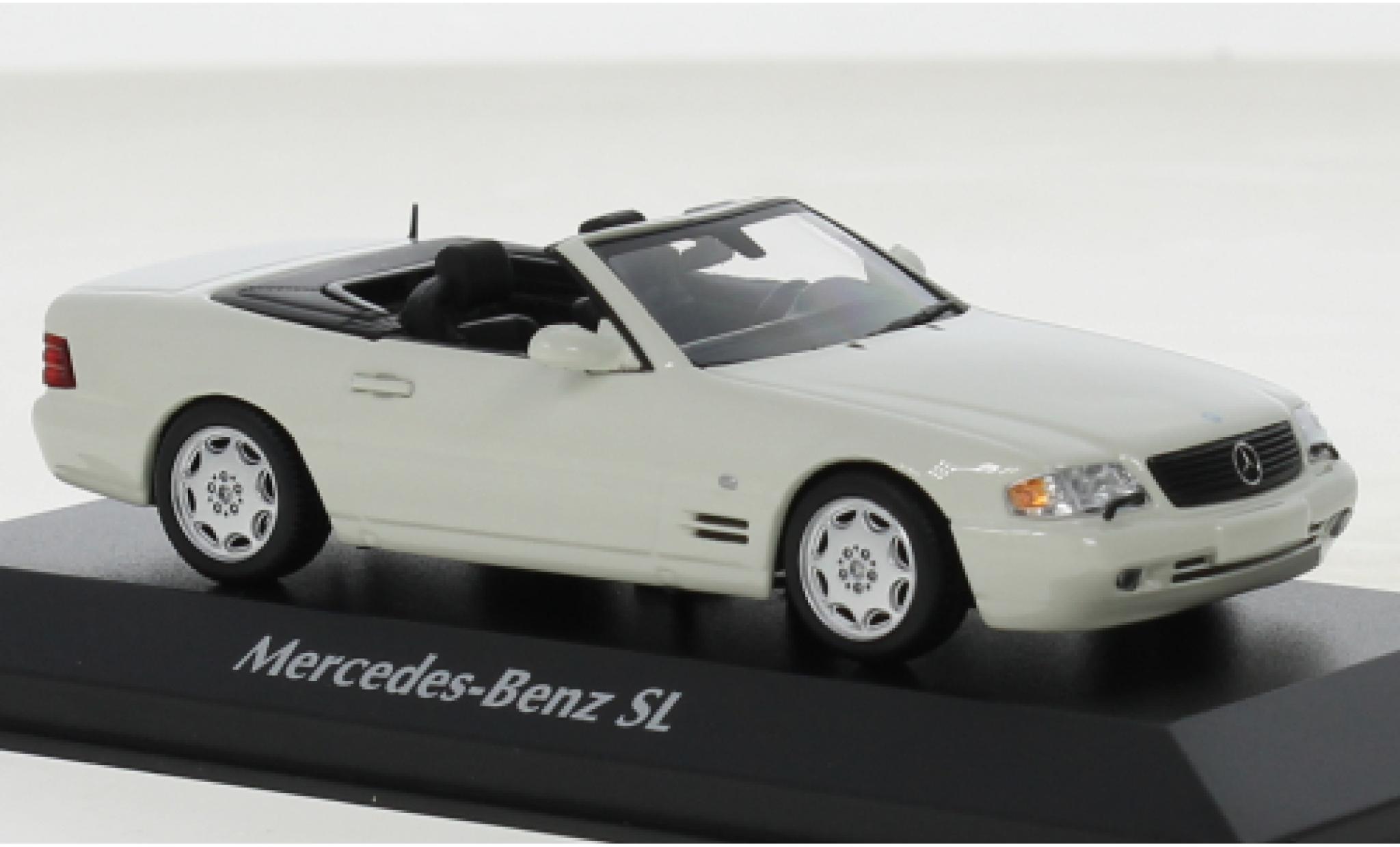 Mercedes Classe SL 1/43 Maxichamps (R129) wit 1999 modelauto