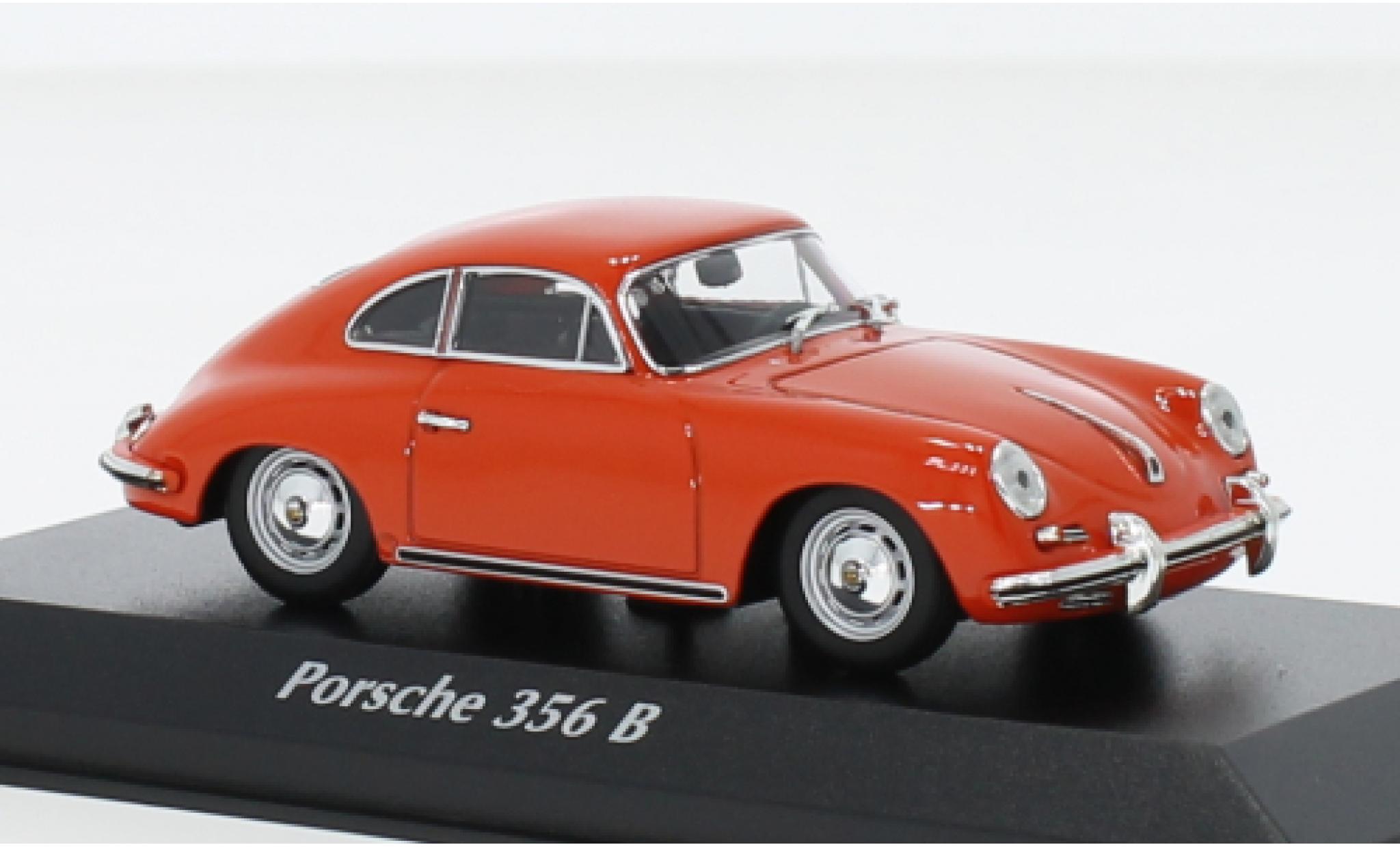 Porsche 356 1/43 Maxichamps B oranje 1961 modelauto