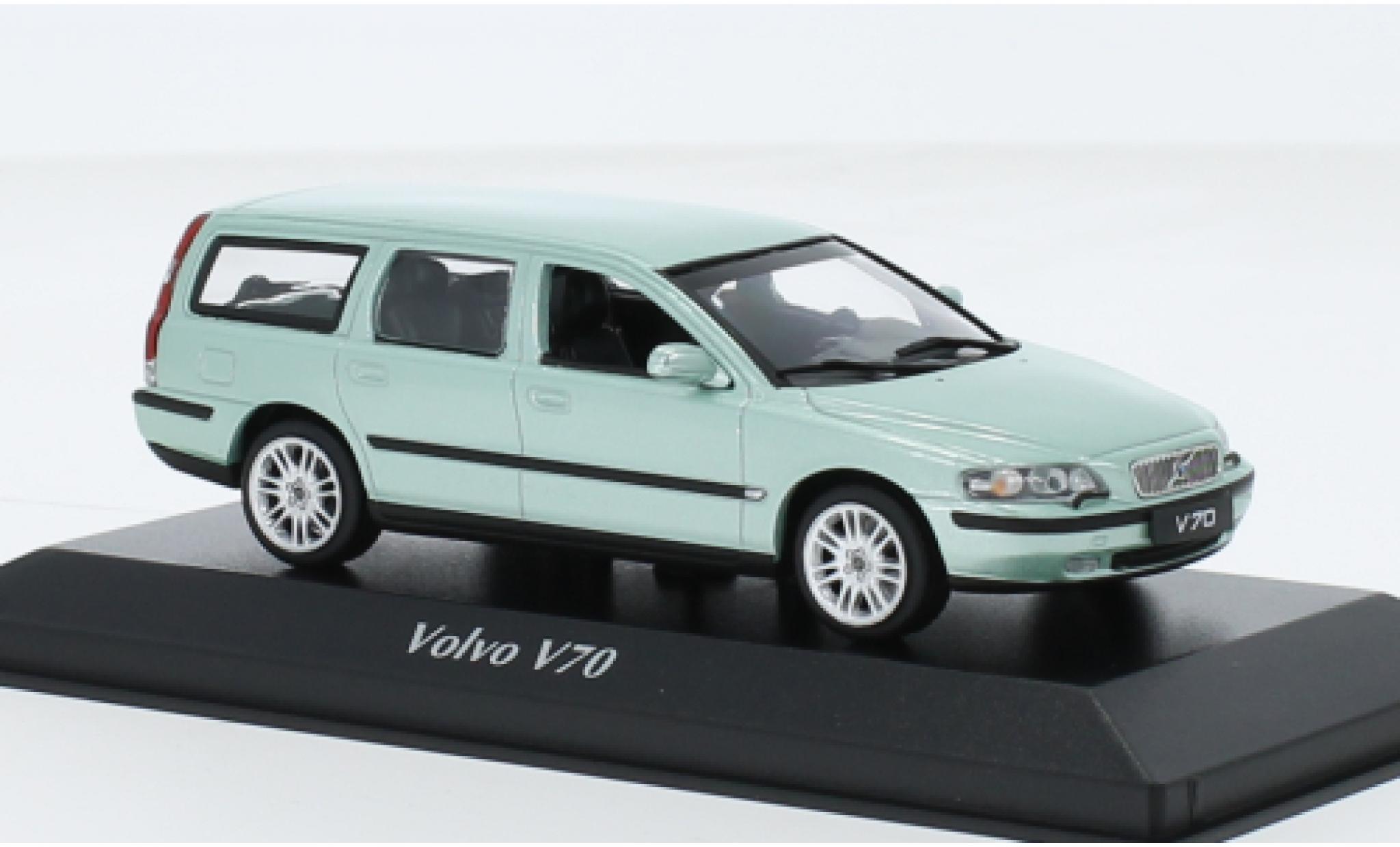 Volvo V70 1/43 Maxichamps Stationwagen metallic la chaux 2000 modelauto