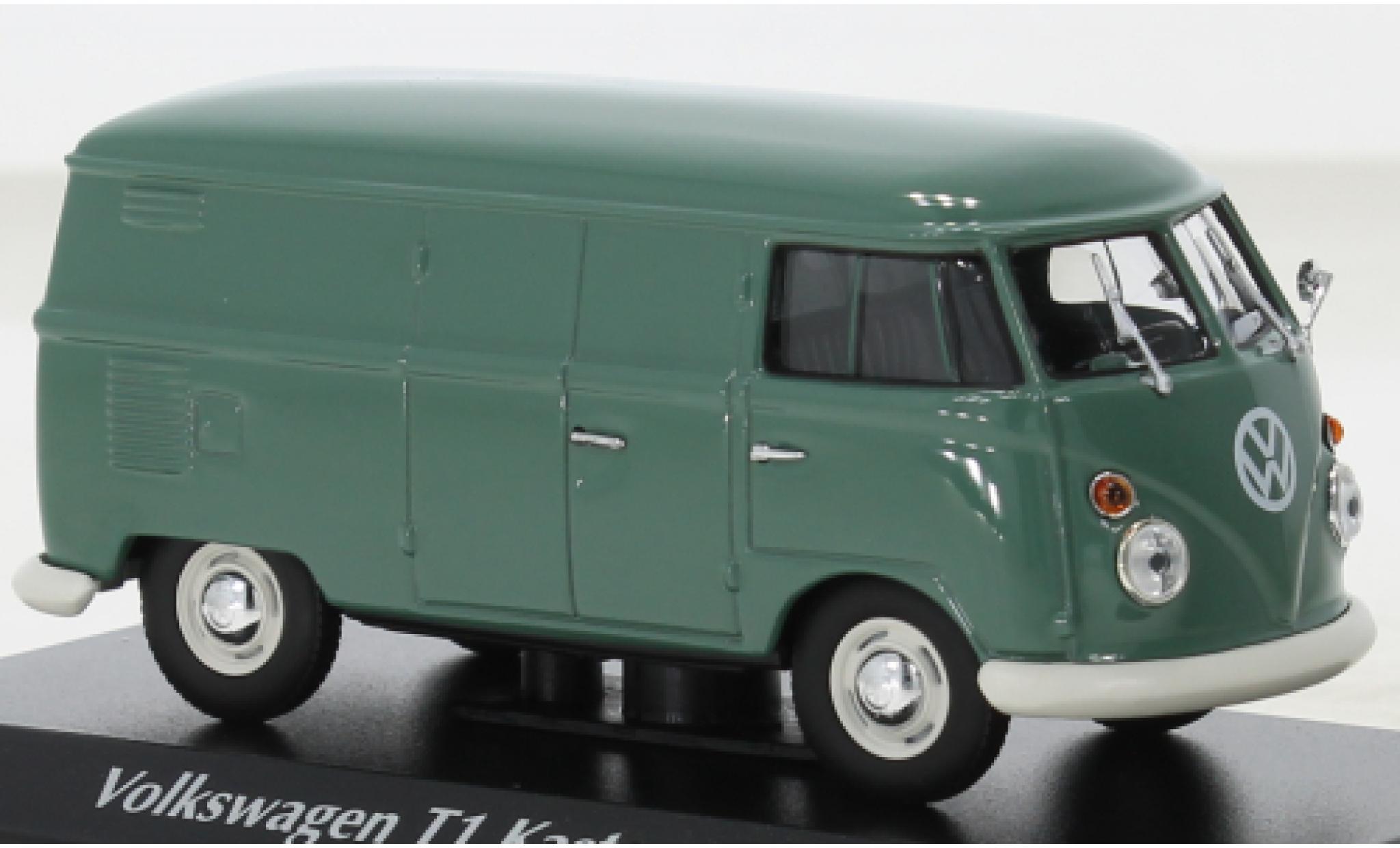 Volkswagen T1 1/43 Maxichamps bestelwagen turquoise 1963 modelauto