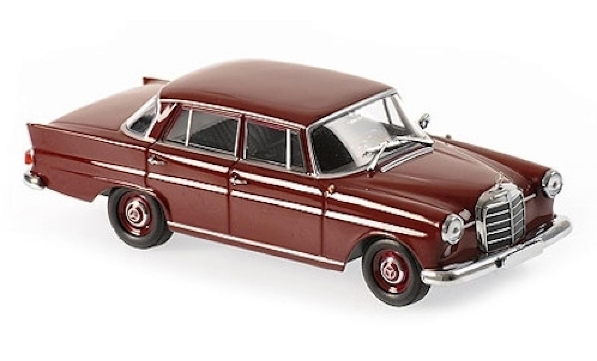 Mercedes 190 1/43 Maxichamps (W110) rood 1961 modelauto