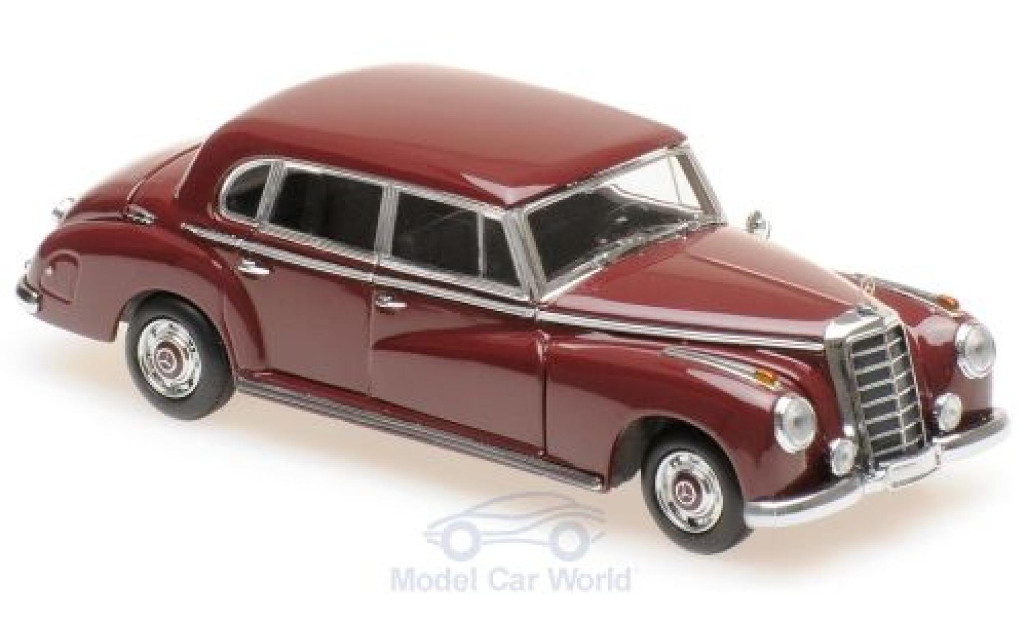 Mercedes 300 1/43 Maxichamps rood 1951 modelauto