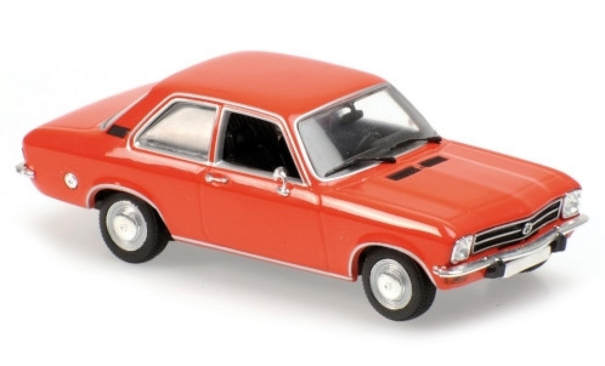 Opel Ascona 1/43 Maxichamps A oranje 1970 modelauto