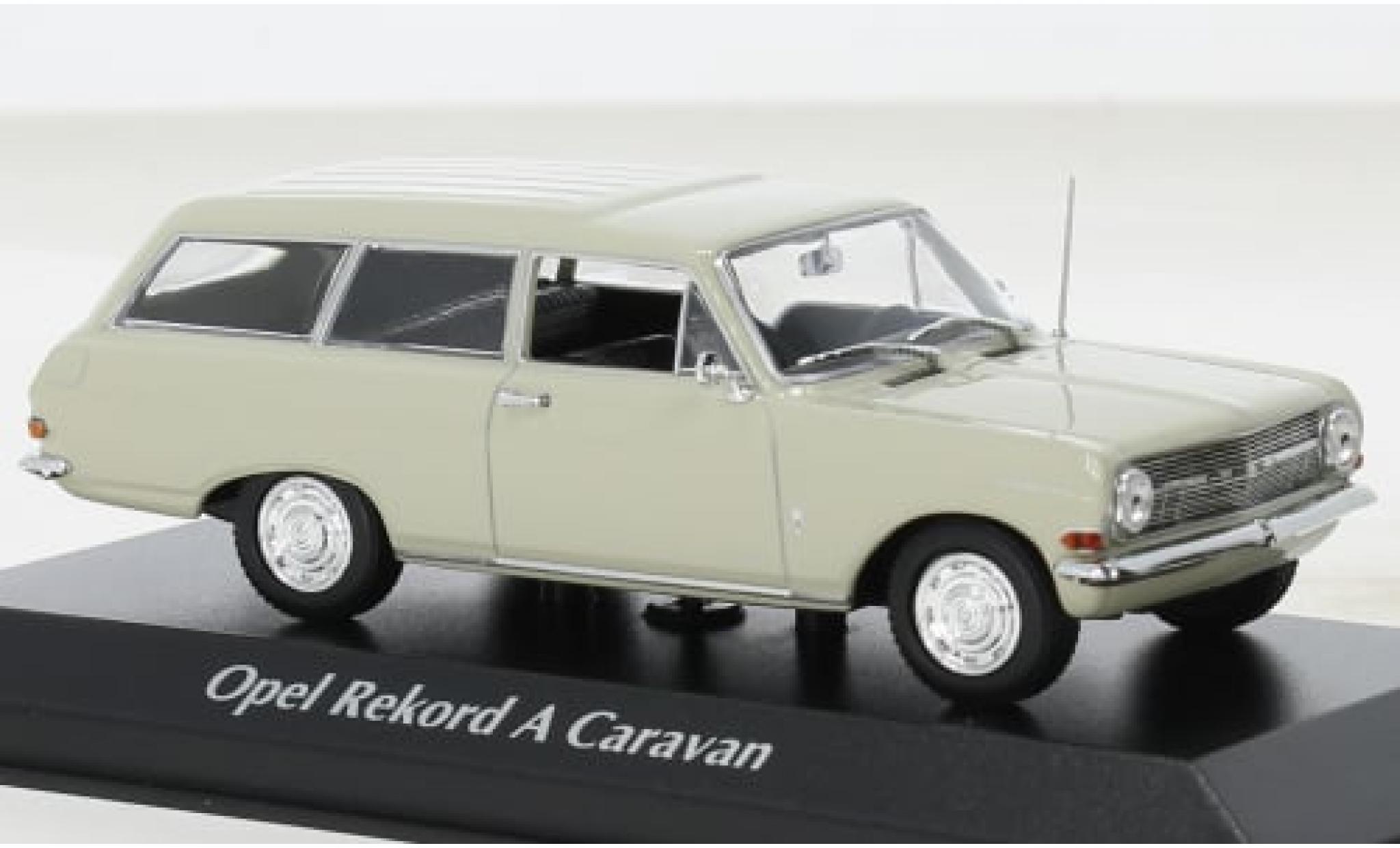 Opel Rekord 1/43 Maxichamps A Caravan beige 1962 1:43 modelauto