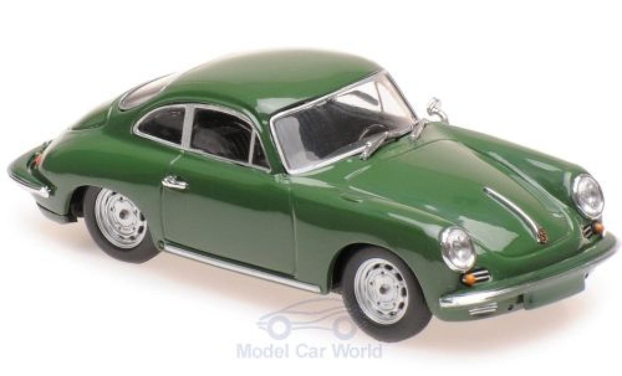 Porsche 356 1/43 Maxichamps C Carrera 2 groen 1963 modelauto