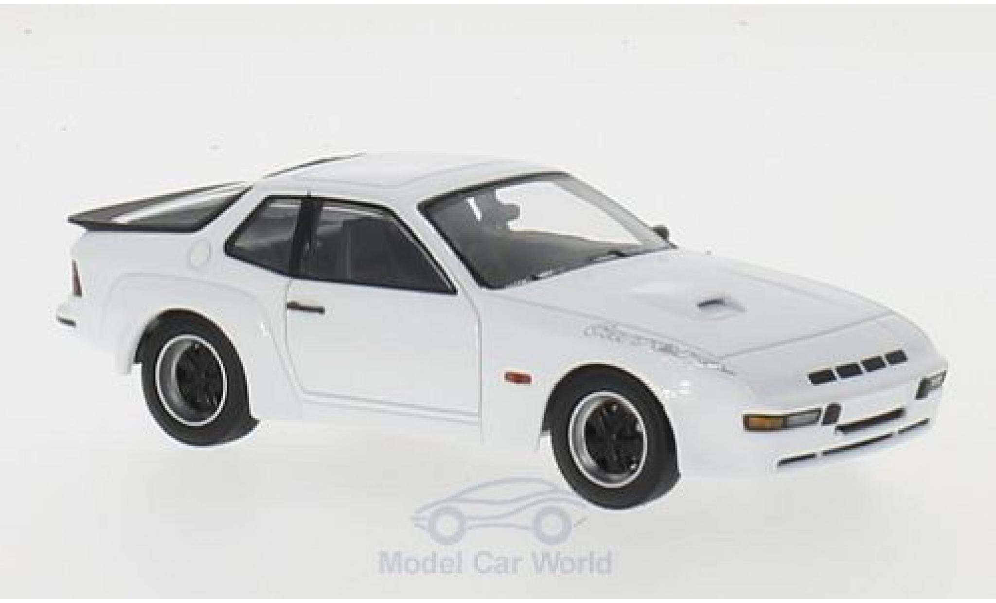 Porsche 924 1981 1/43 Maxichamps Carrera GT wit 1981 modelauto