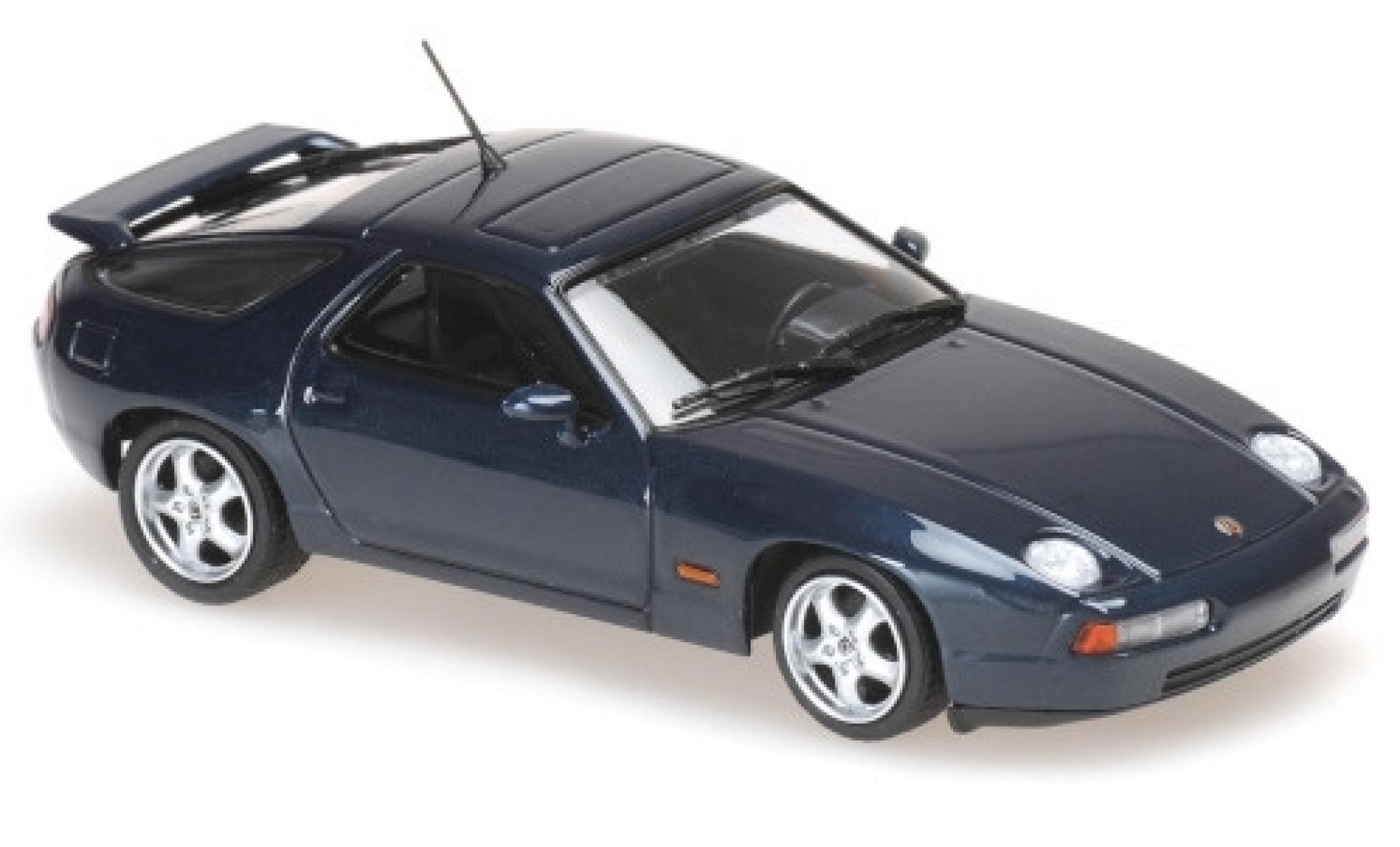 Porsche 928 1/43 Maxichamps GTS metallic groen 1991 modelauto