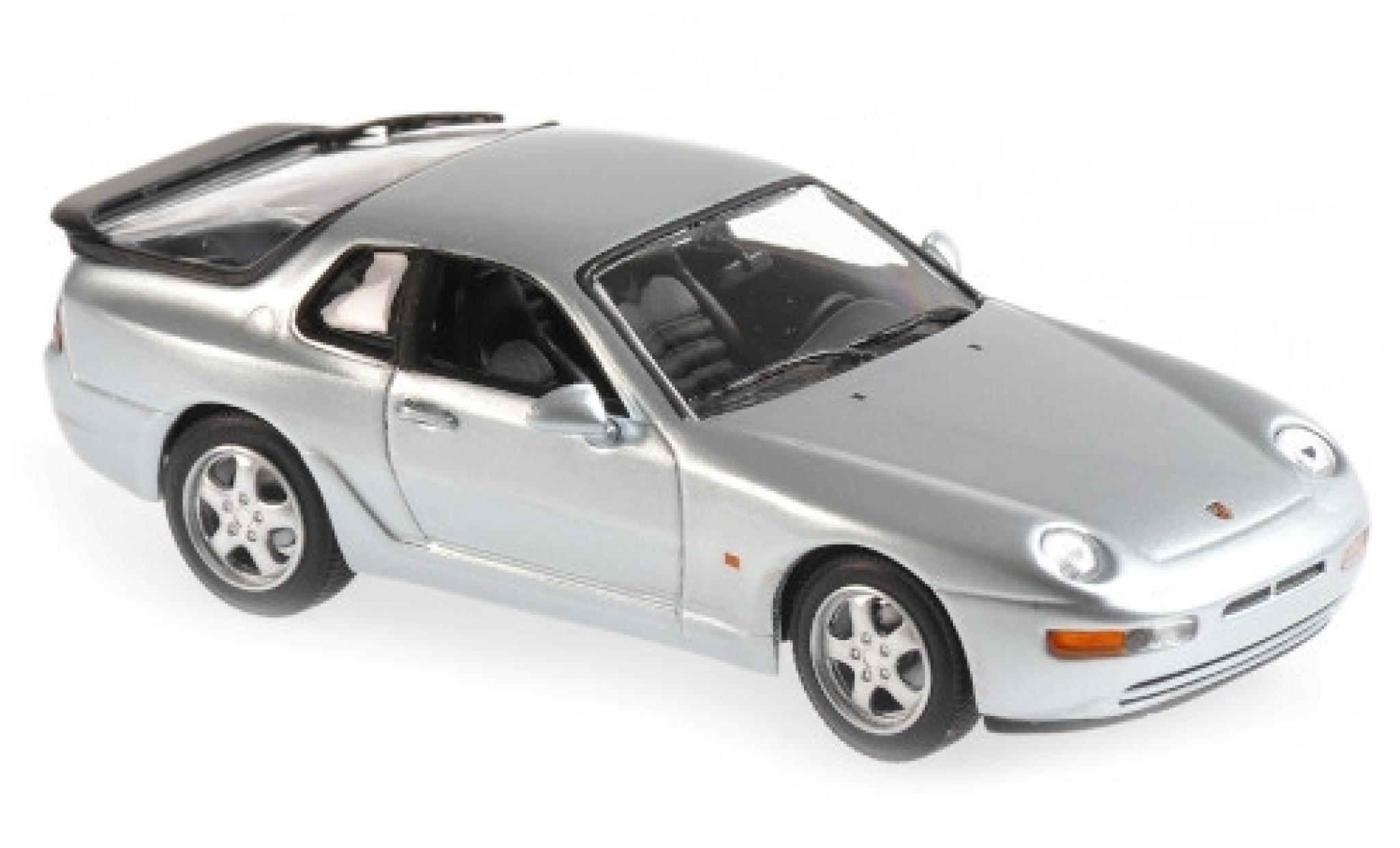 Porsche 993 1/43 Maxichamps 968 CS grijs 1 modelauto