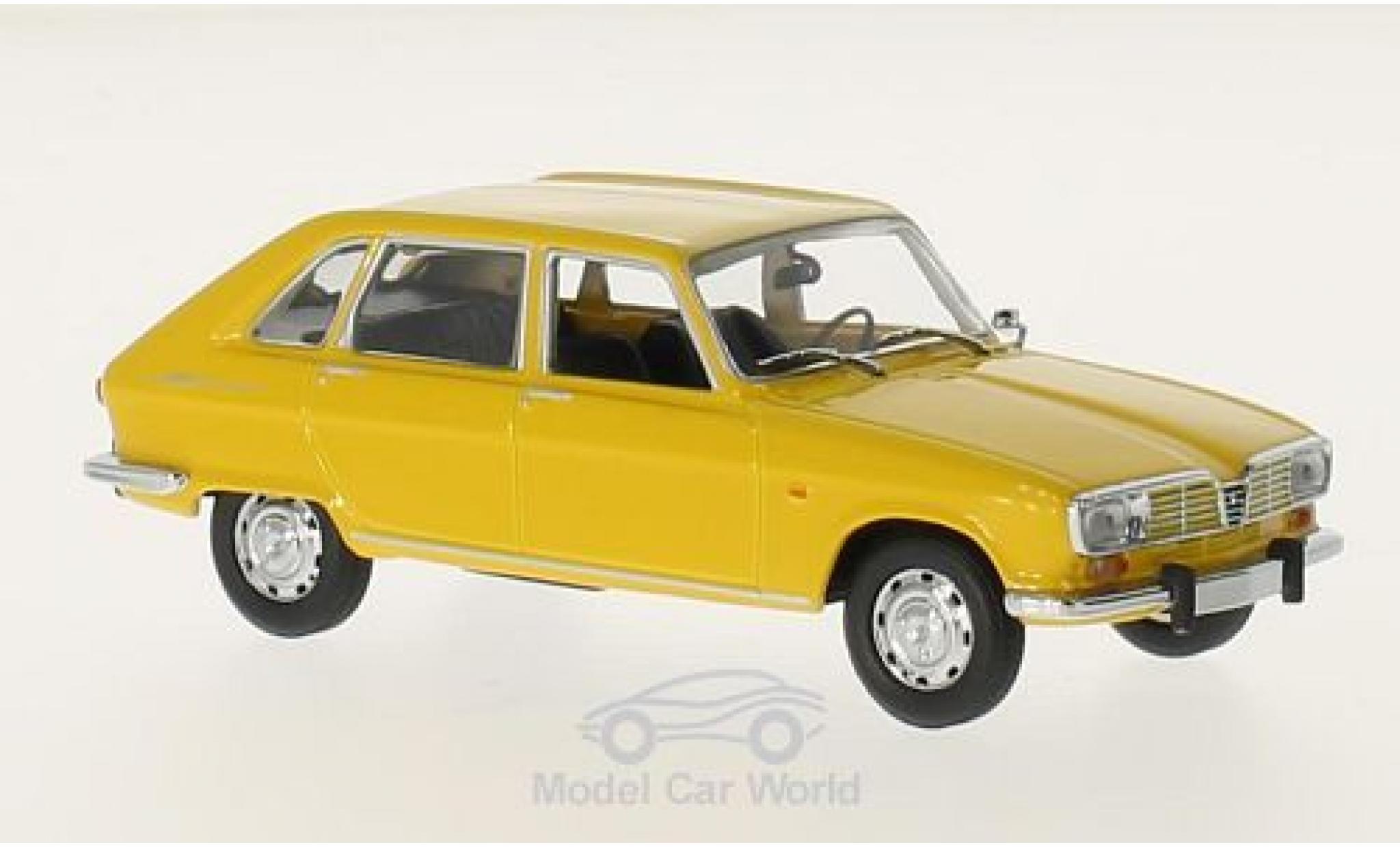 Renault 16 1/43 Maxichamps geel 1965 modelauto