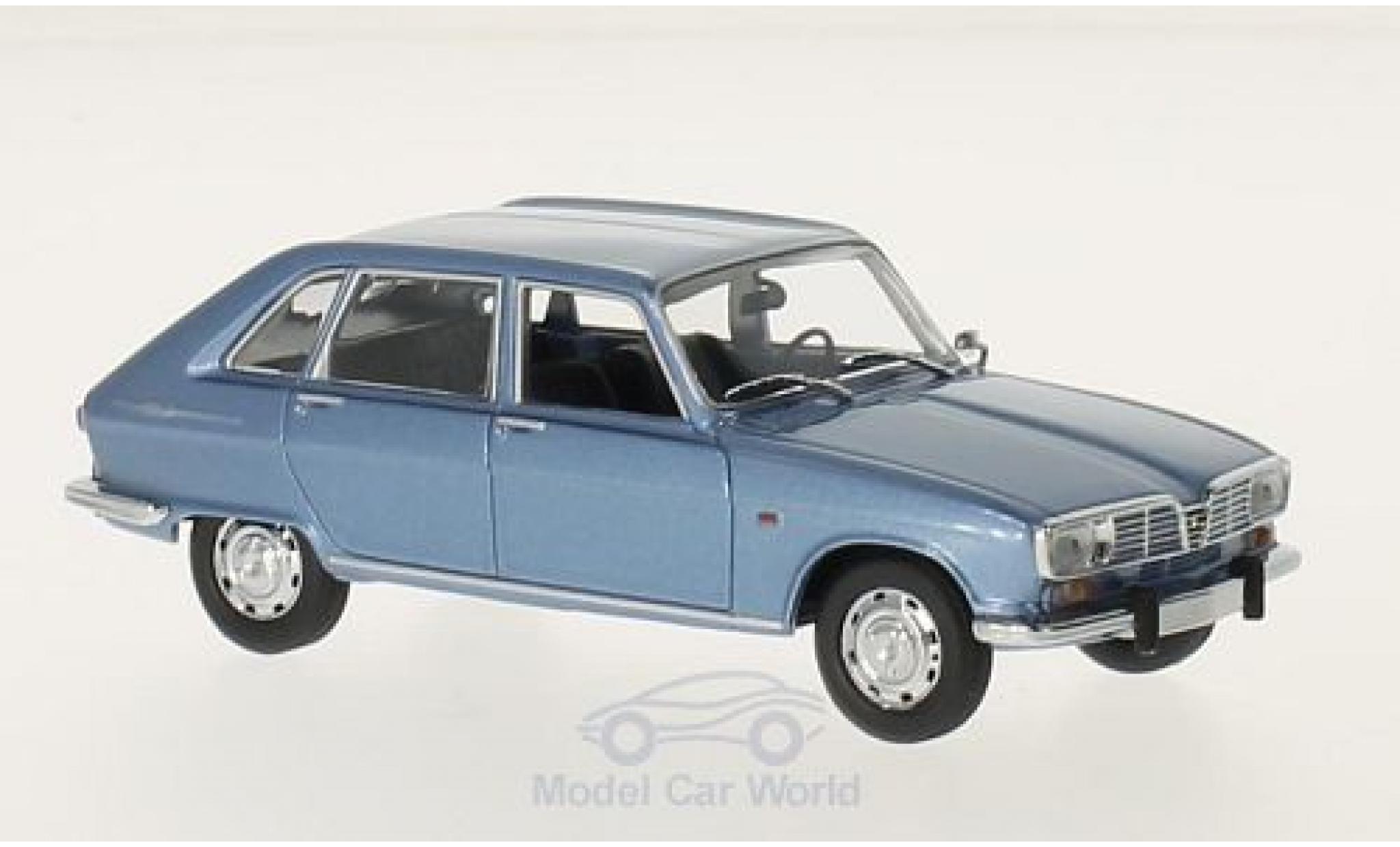 Renault 16 1/43 Maxichamps metallic blauw 1965 modelauto