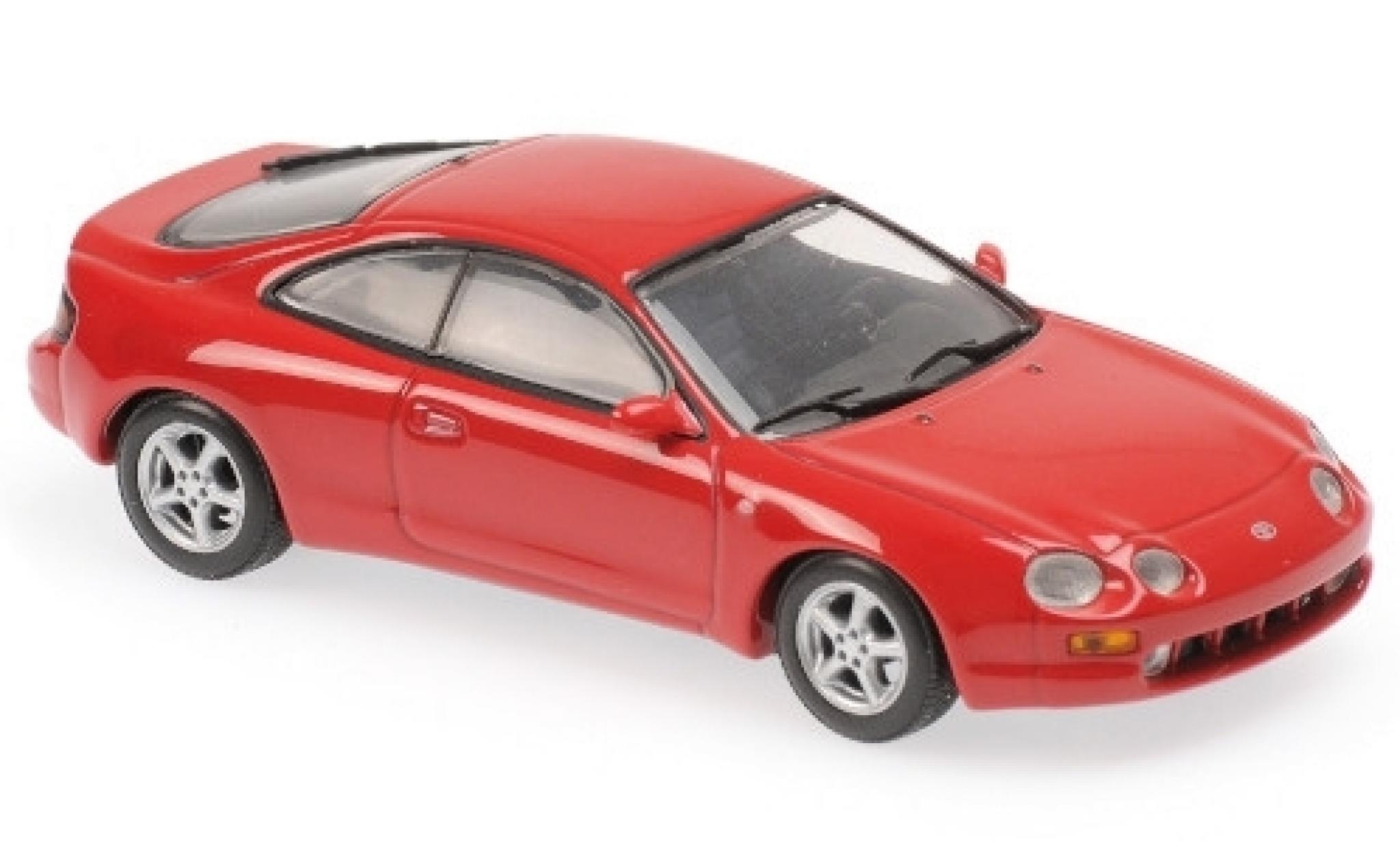 Toyota Celica 1/43 Maxichamps rood 1994 modelauto