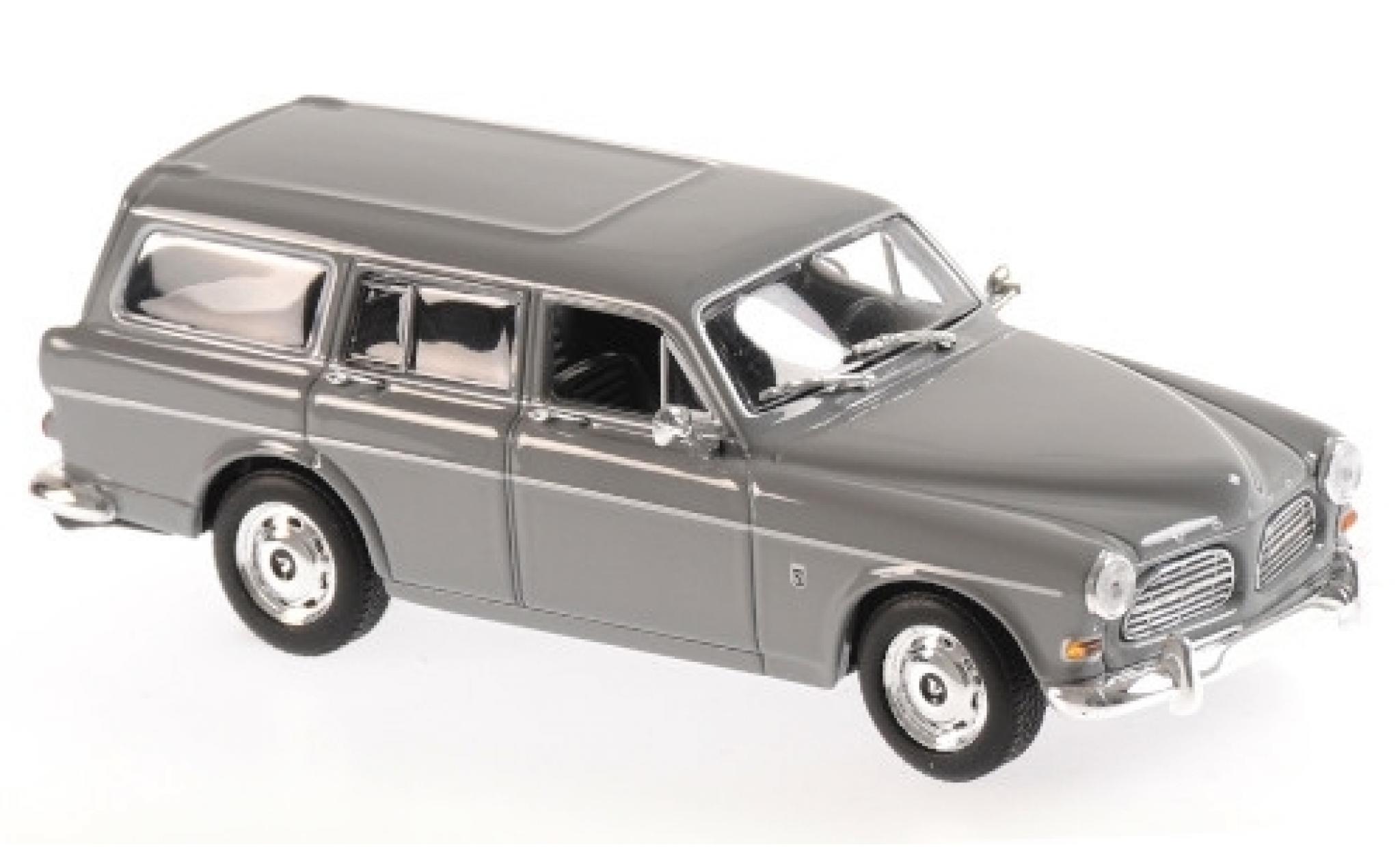 Volvo 121 1/43 Maxichamps Amazon Stationwagen grijs 1966 modelauto