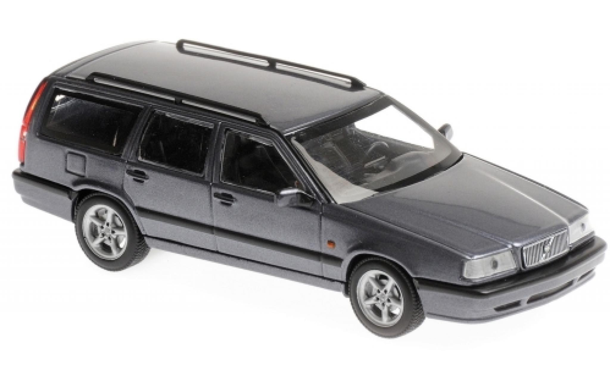 Volvo 850 1/43 Maxichamps Stationwagen metallic blauw 1994 modelauto