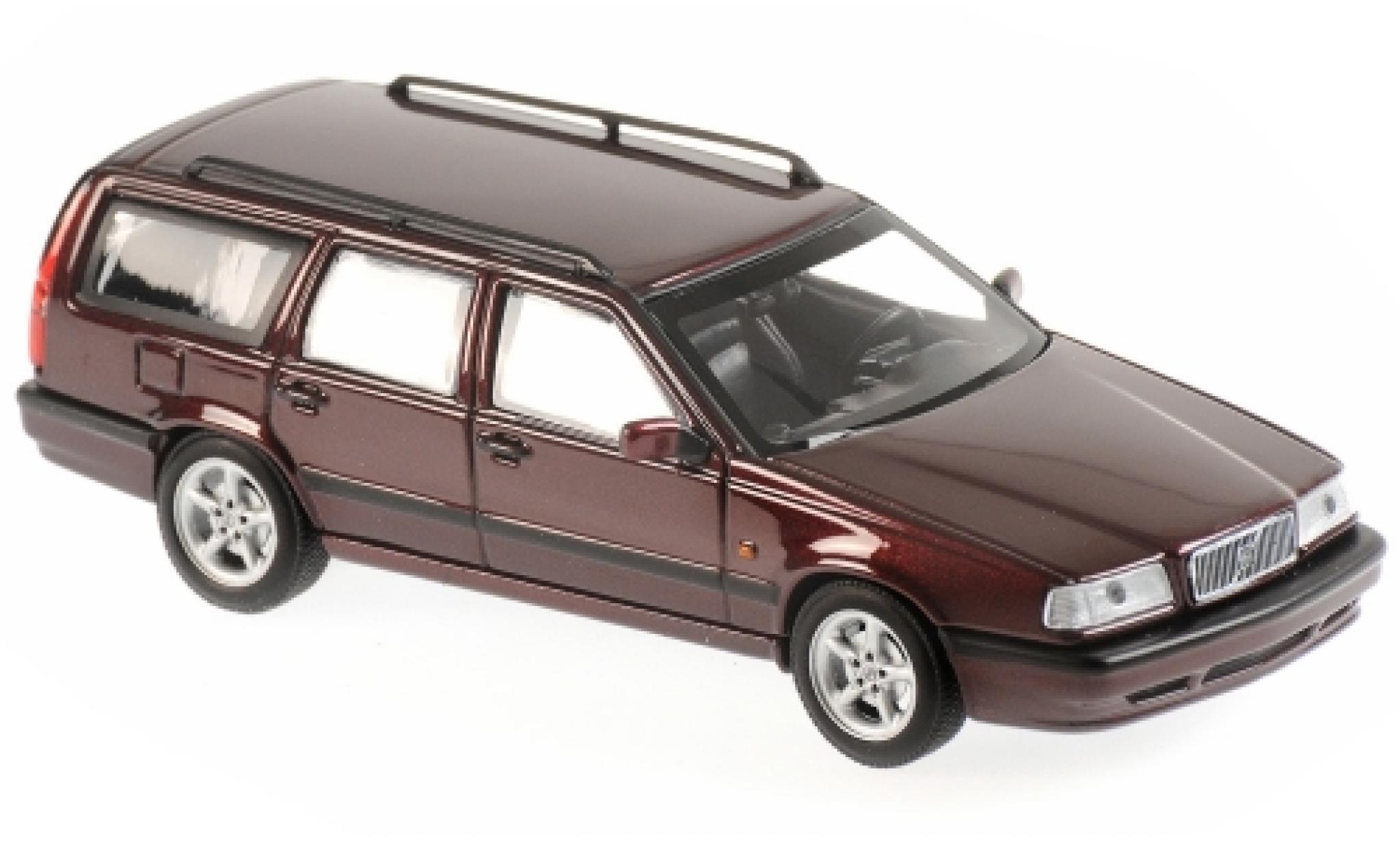 Volvo 850 1/43 Maxichamps Stationwagen metallic rood 1994 modelauto