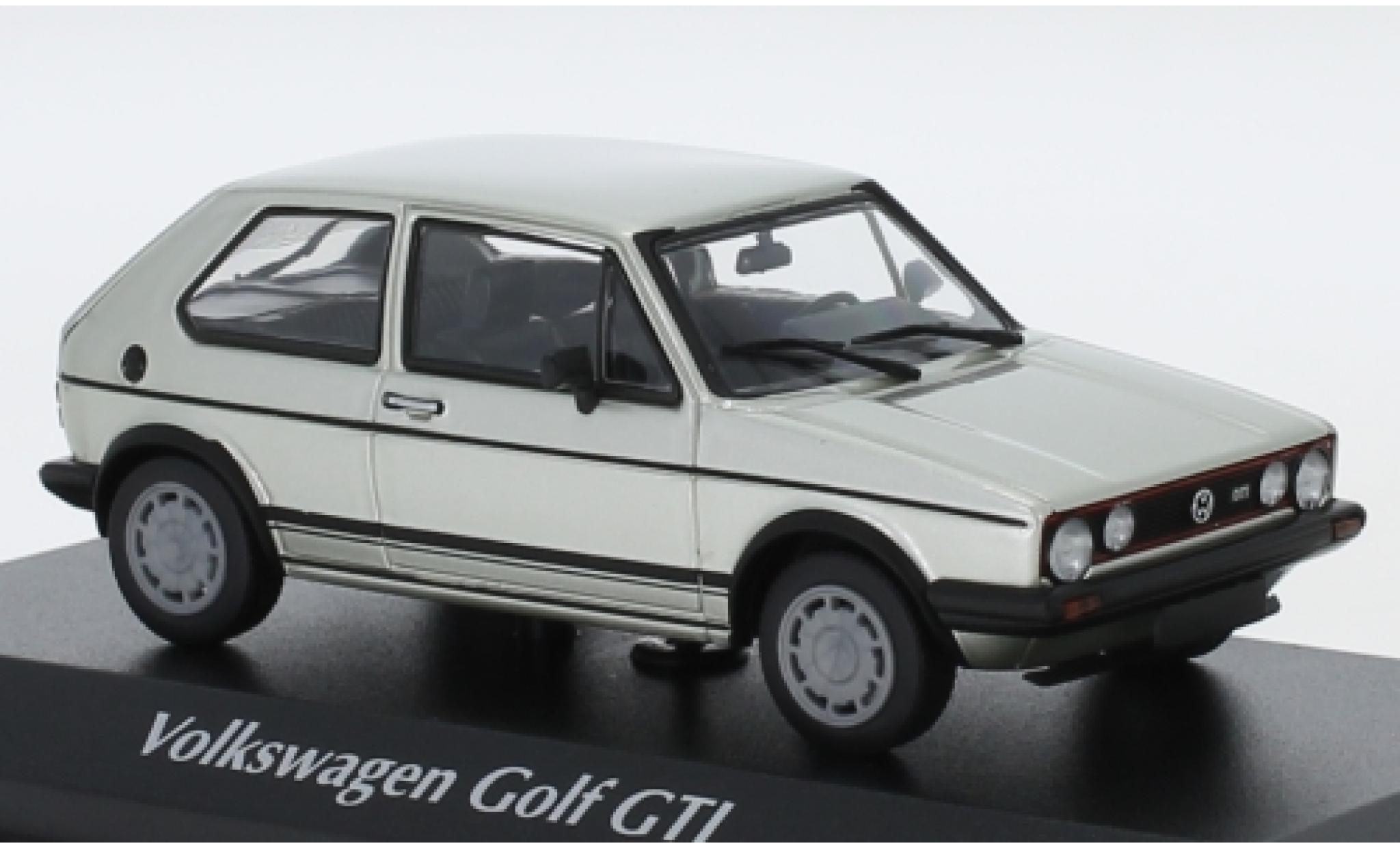 Volkswagen Golf 1/43 Maxichamps I GTI grijs 1983 modelauto