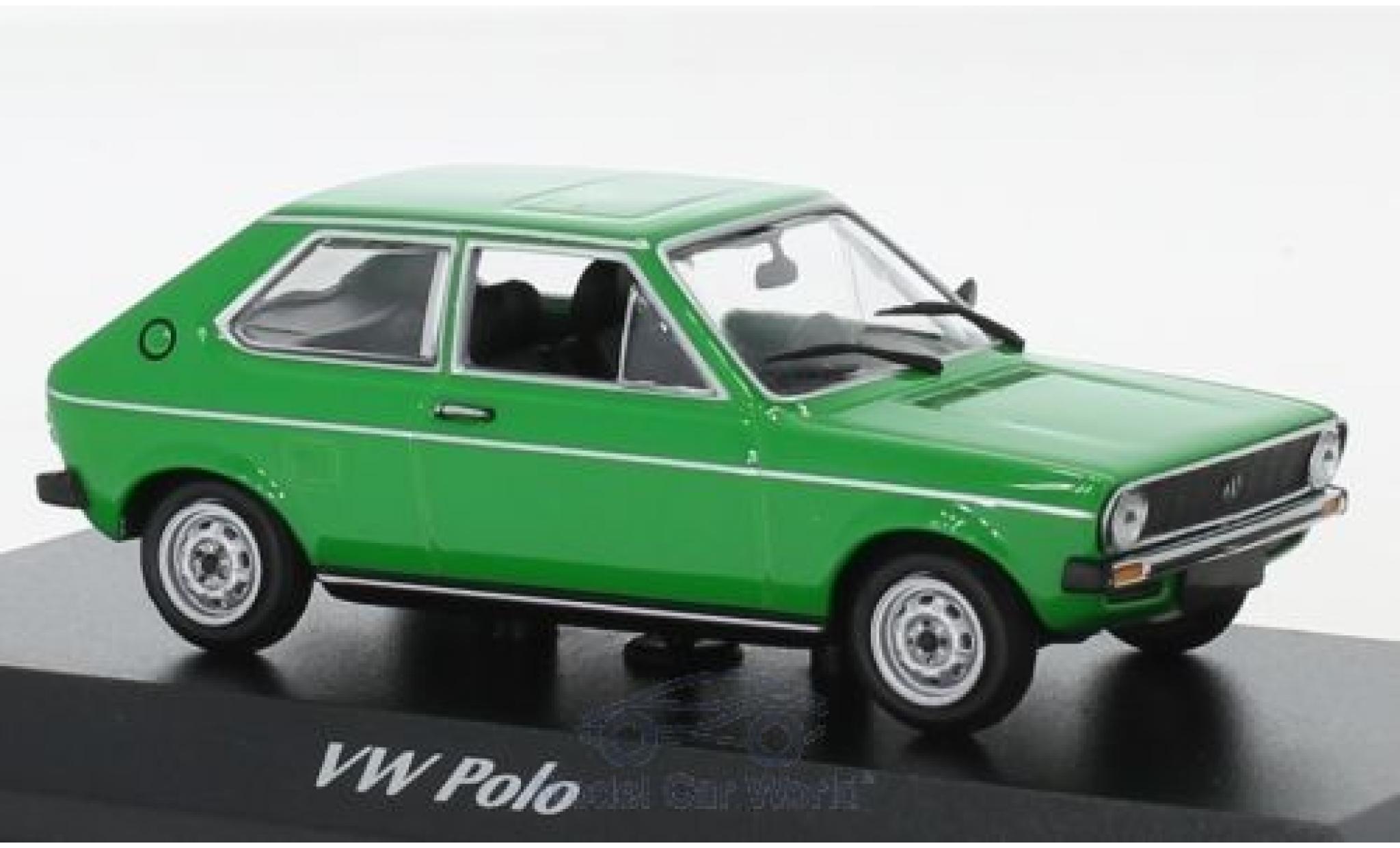 Volkswagen Polo 1/43 Maxichamps groen 1979 modelauto