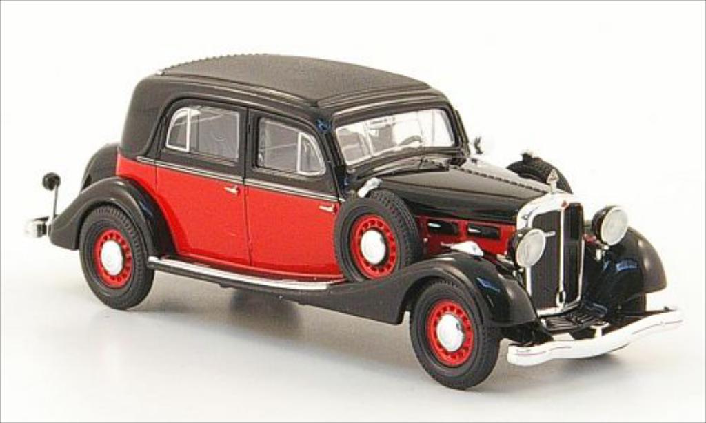 Maybach SW 1/87 Ricko 35 zwart/rood modelauto
