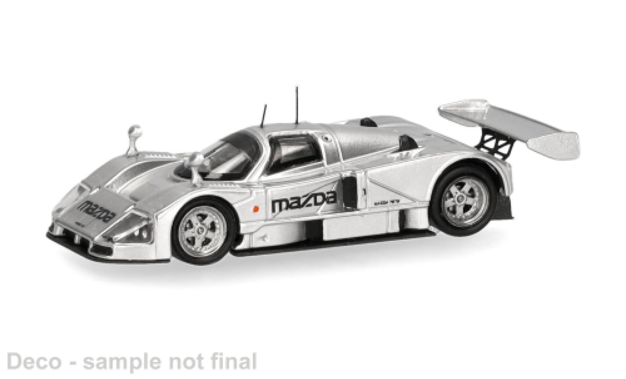 Mazda 787B 1/87 Micro City 87 grijs 1:87 modelauto