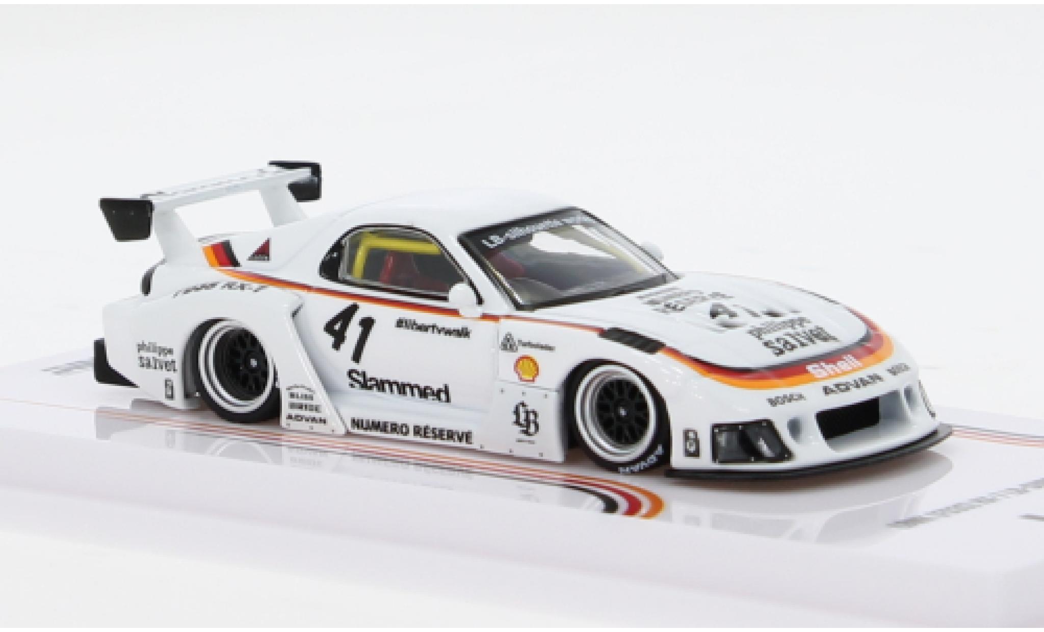 Mazda RX7 1/64 INNO64 (FD3S) LB- wit 1:64 modelauto