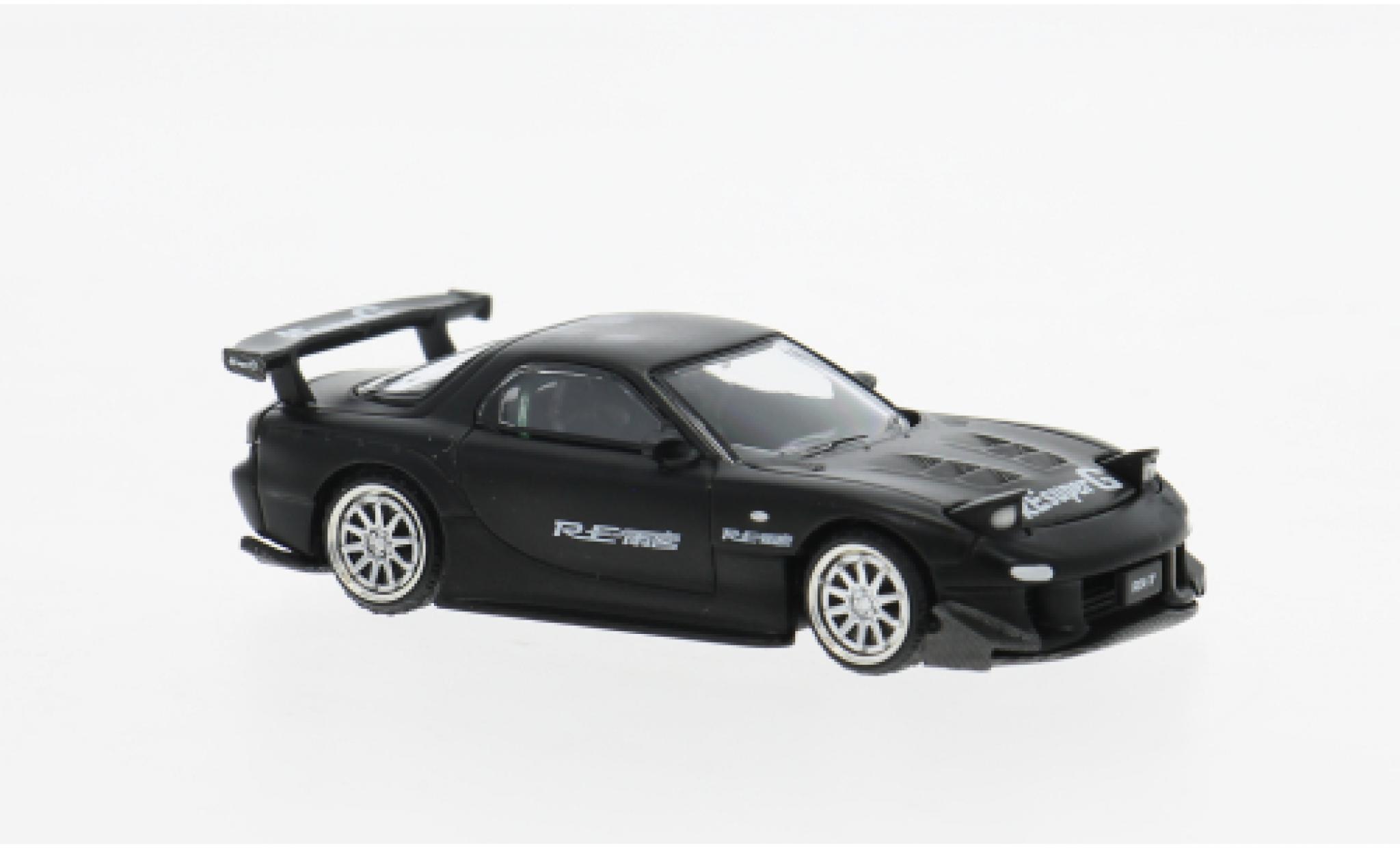 Mazda RX7 1/64 Pop Race RE-Amemiya grijs 1:64 modelauto