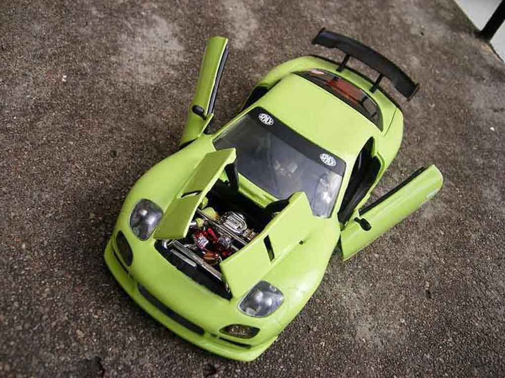 Mazda RX7 Base groen 1/18 Jada Toys