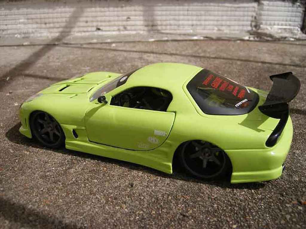 Mazda RX7 Base groen 1/18 Jada Toys