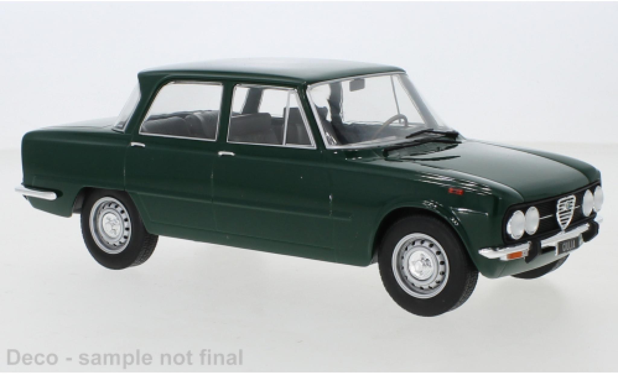 Alfa Romeo Giulia 1/18 MCG Nuova Super groen 1974 modelauto