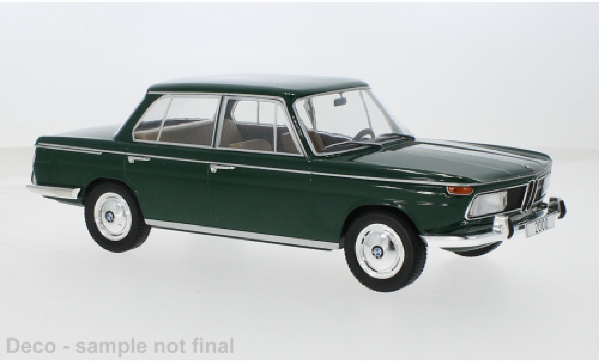Bmw 2000 1/18 MCG (Typ 121) groen 1966 1:18 modelauto