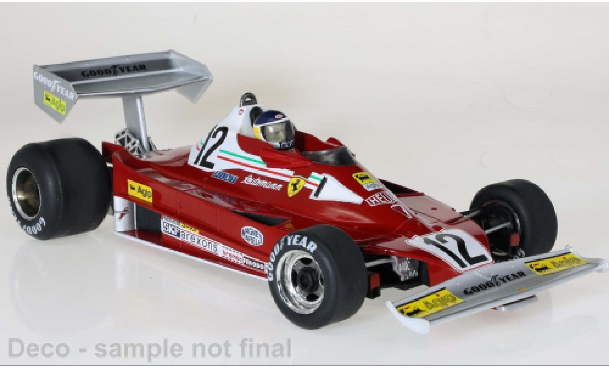 Ferrari 312 1/18 MCG T2B No.12 Scuderia SpA SEFAC Formel 1 1977 C.Reutemann modelauto