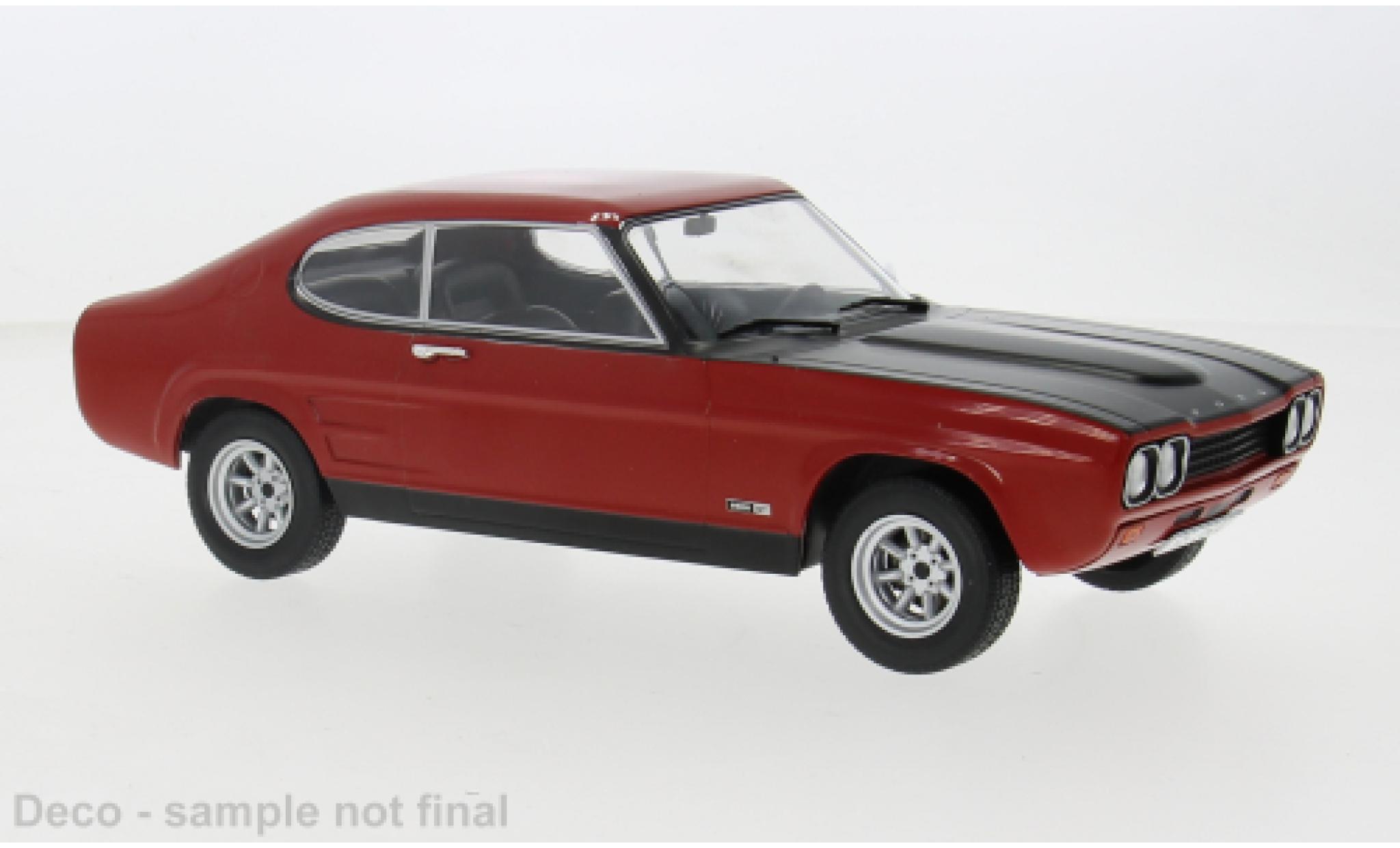 Ford Capri 1/18 MCG MK I RS 2600 rood 1970 1:18 modelauto