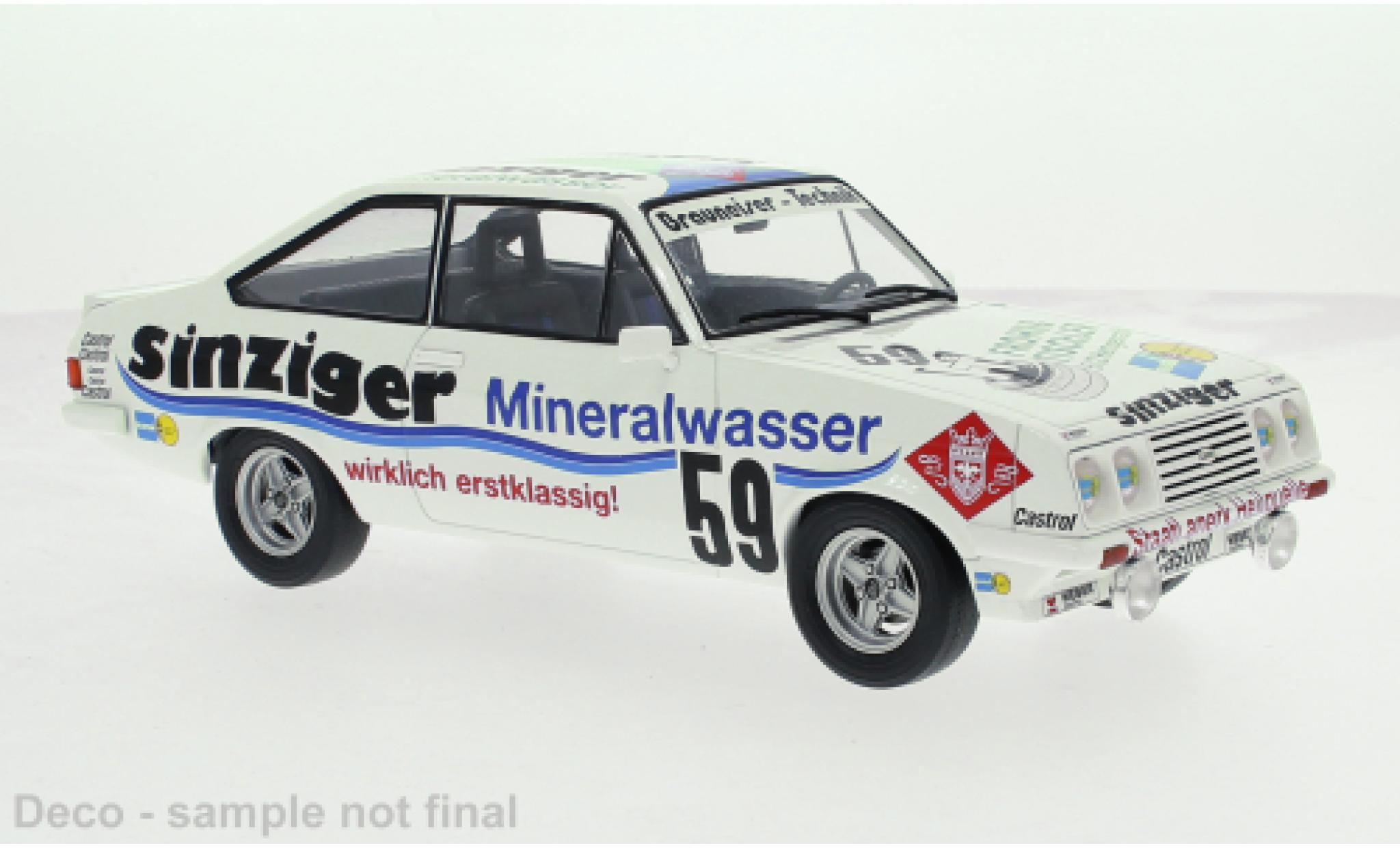 Ford Escort 1/18 MCG MK II RS 2000 No.59 Sinzigar Mineralbrunnen 24h N&uuml;rburgring 1982 1:18 modelauto