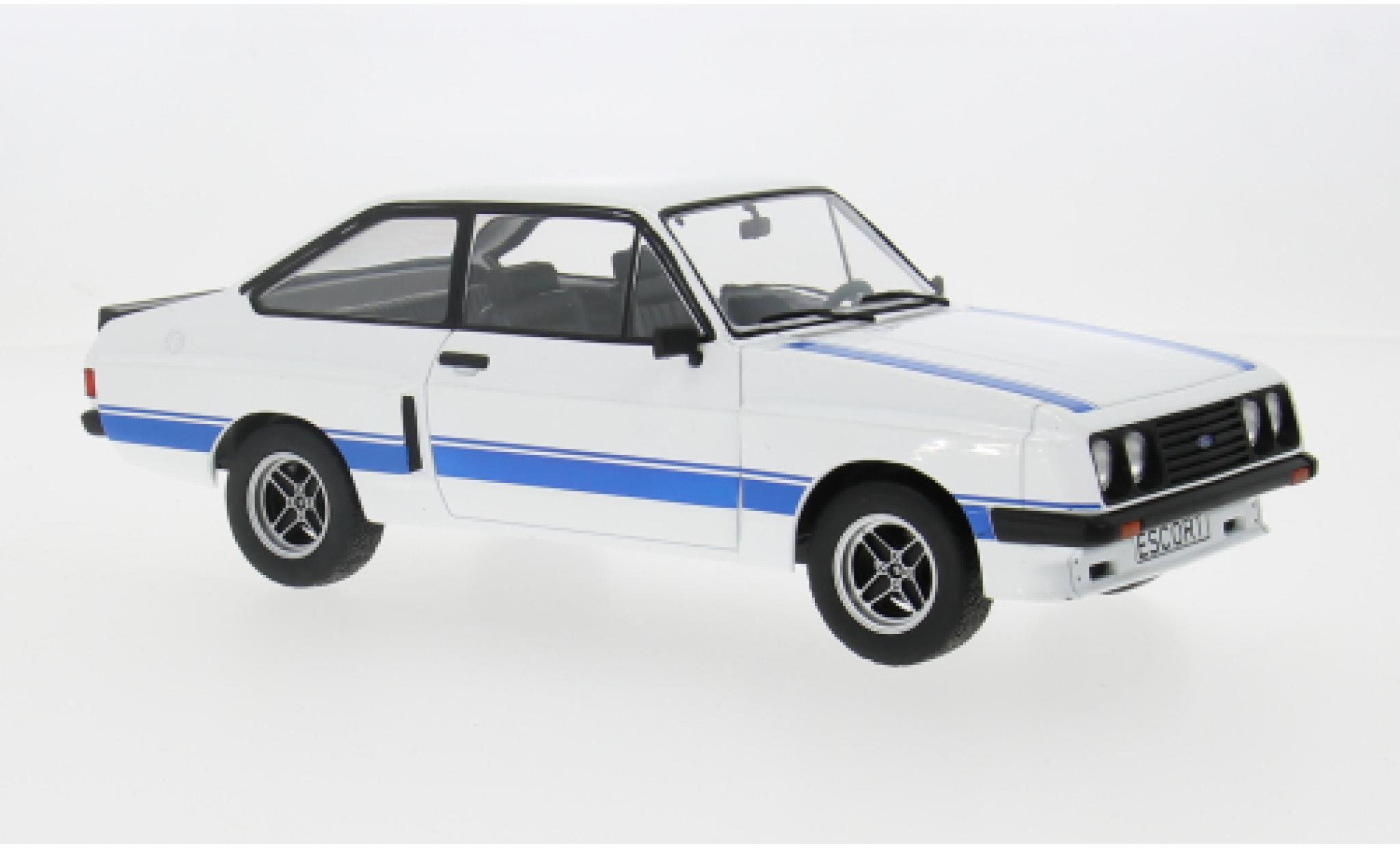 Ford Escort 1/18 MCG MK II RS 2000 X-Pack wit/Dekor 1977 1:18 modelauto