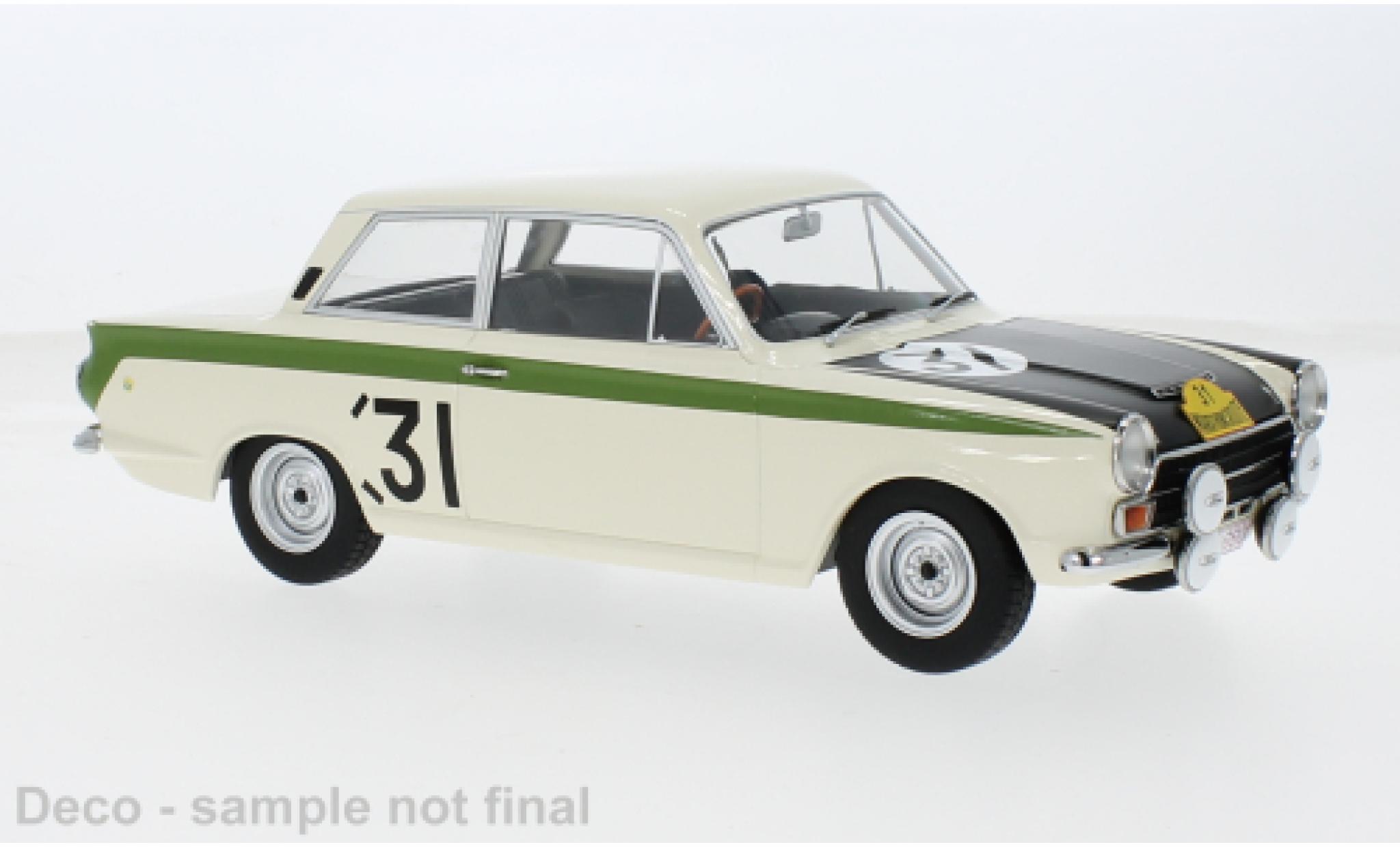 Lotus Cortina 1/18 MCG Ford MK I No.31 Marathon de la Route 1966 1:18 modelauto