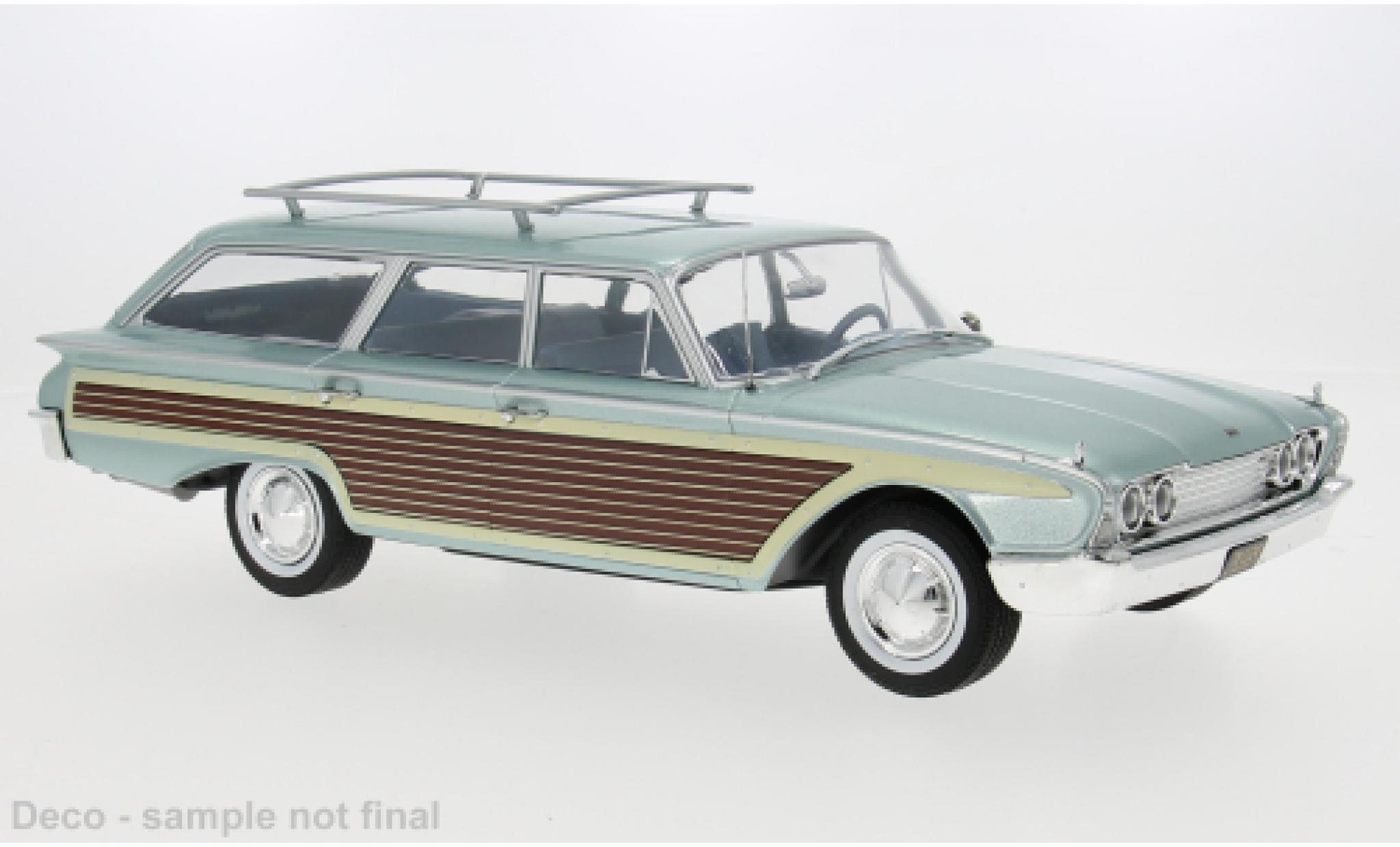 Ford LTD 1/18 MCG Country Squire blauw 1960 1:18 modelauto