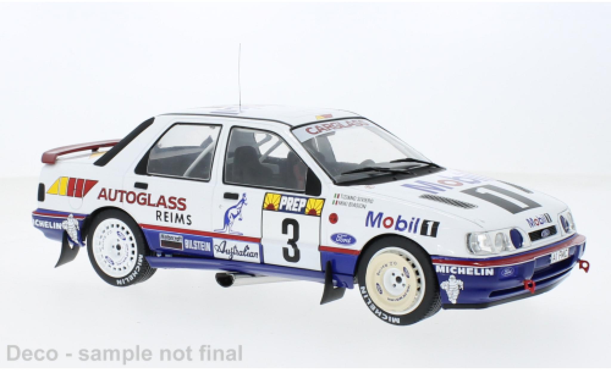 Ford Sierra 1/18 MCG Cosworth 4x4 No.3 Mobil 1 Rallye WM Rallye Monte Carlo 1992 1:18 modelauto