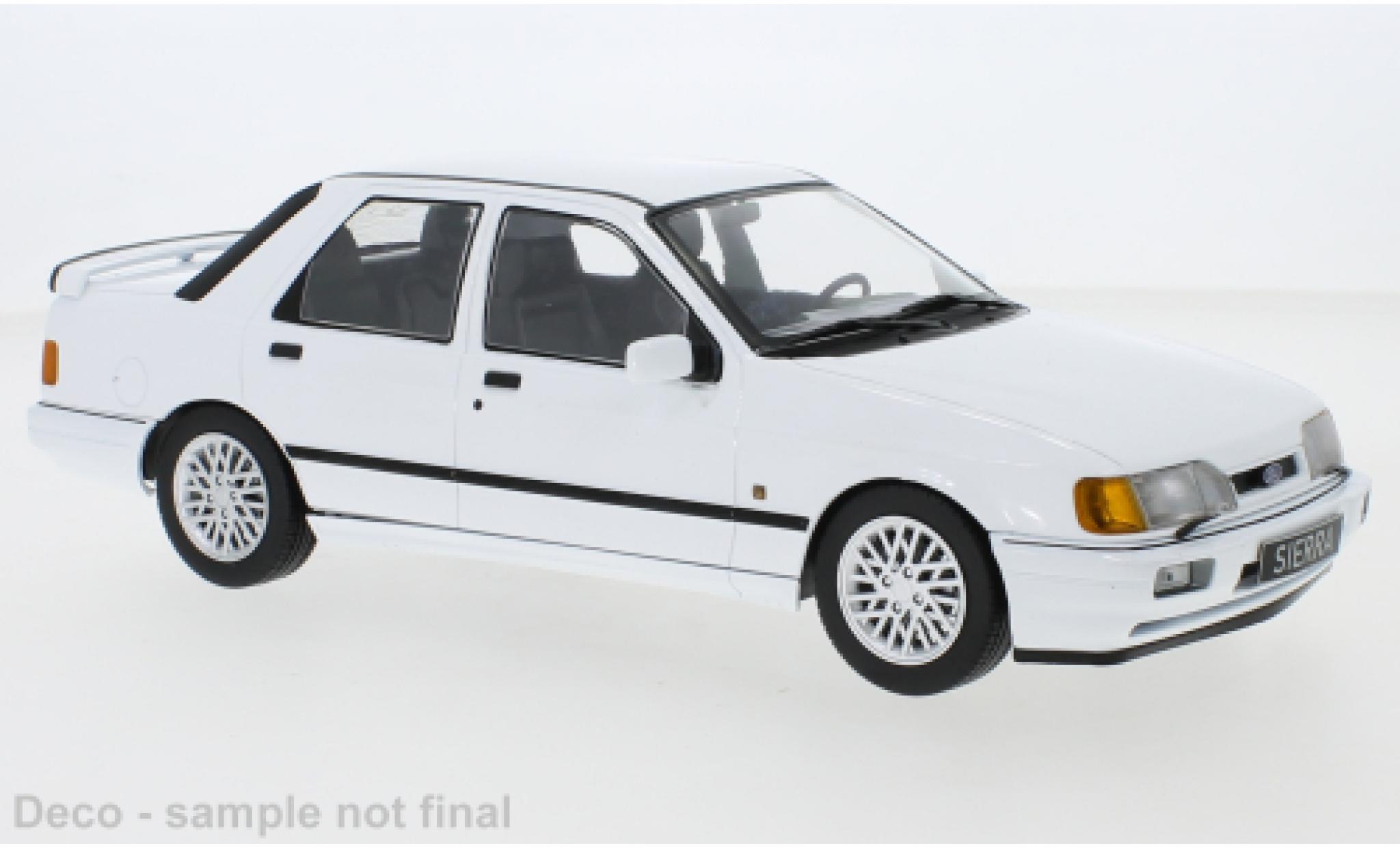 Ford Sierra 1/18 MCG Cosworth wit 1988 modelauto