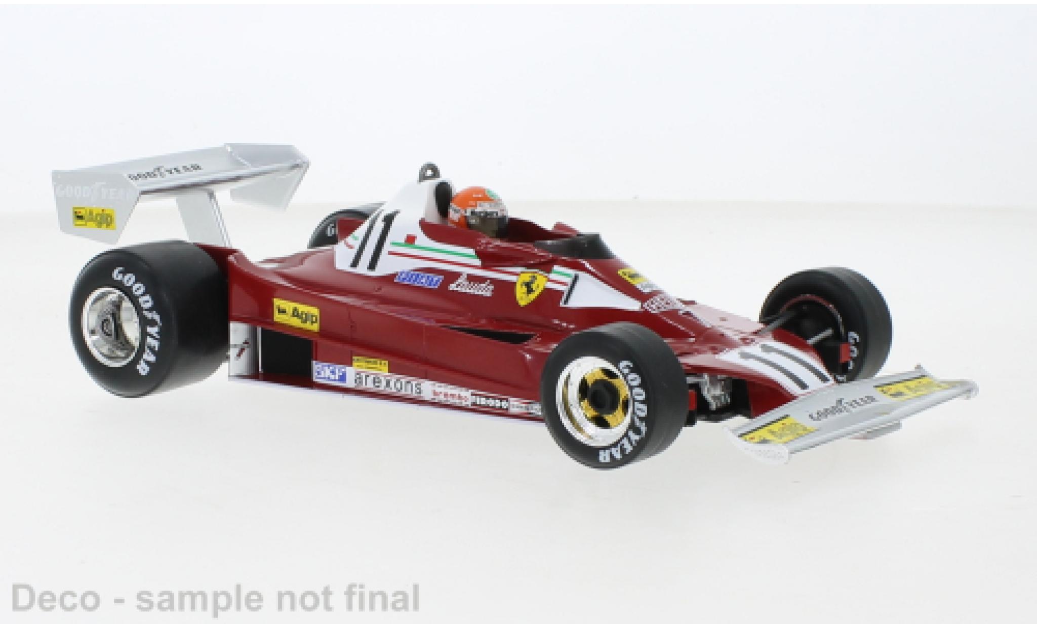 Ferrari 312 1/18 MCG T2B No.11 Scuderia SpA SEFAC Formel 1 GP Deutschland 1977 modelauto
