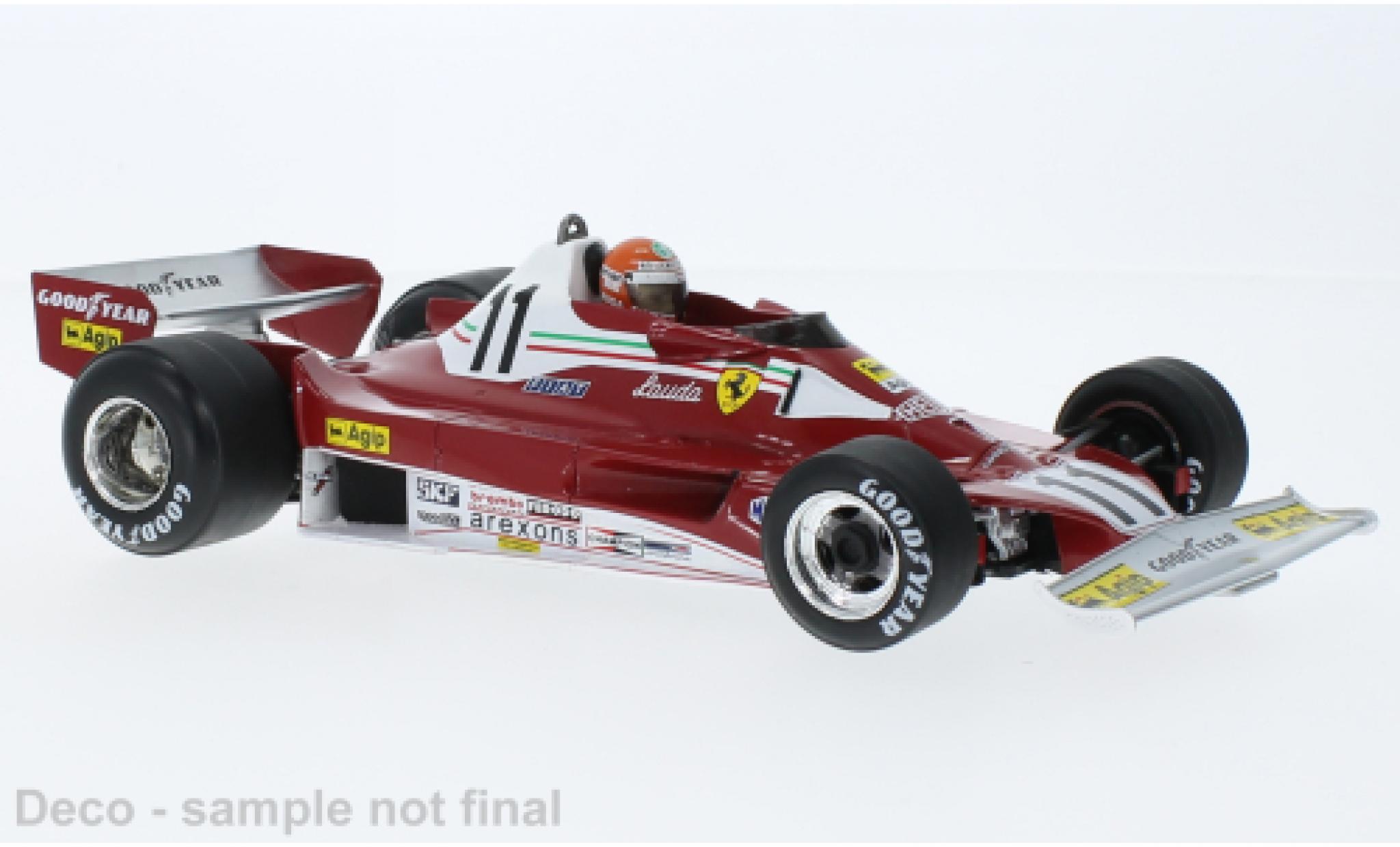 Ferrari 312 1/18 MCG T2B No.11 Scuderia SpA SEFAC formule 1 GP Monaco 1977 modelauto