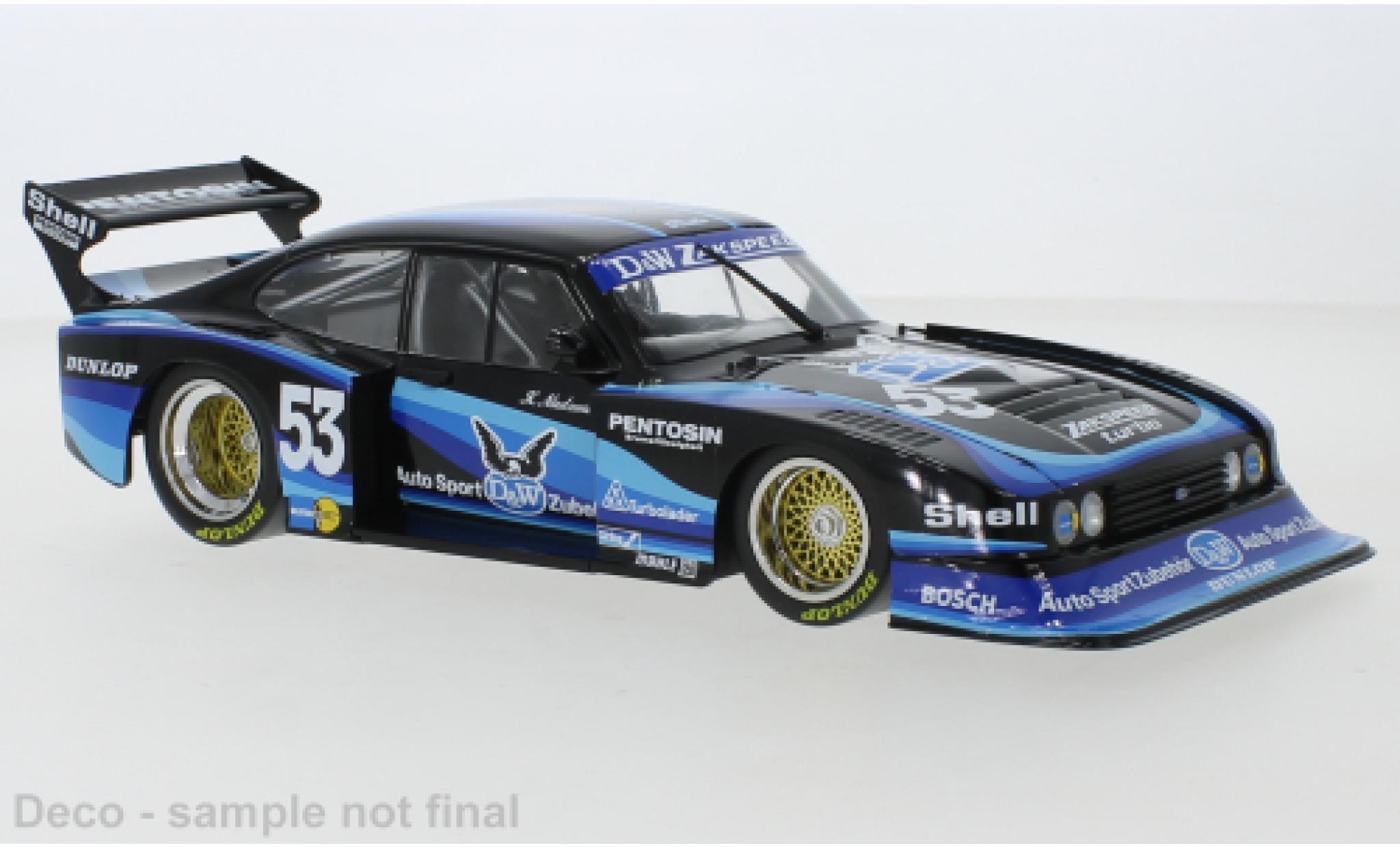 Ford Capri 1/18 MCG Turbo Gr.5 No.53 D&W DRM Spa 1980 modelauto
