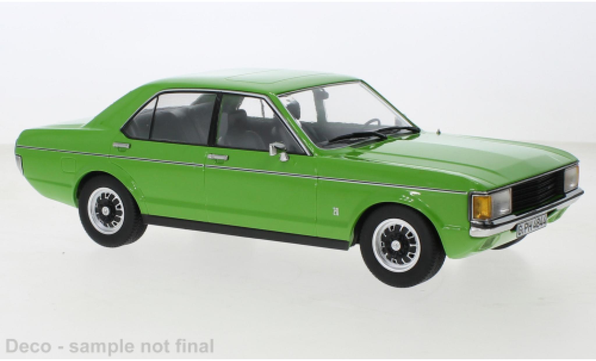 Ford Granada 1/18 MCG MK I groen 1975 modelauto