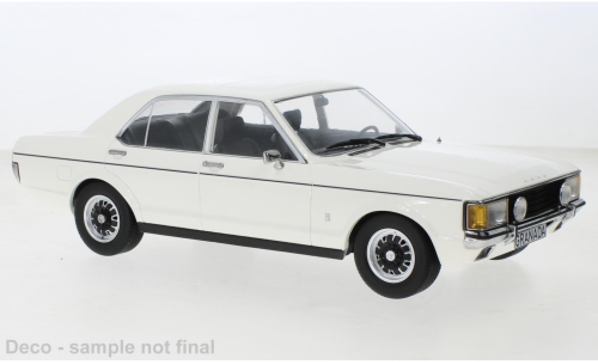 Ford Granada 1/18 MCG MK I wit 1975 modelauto